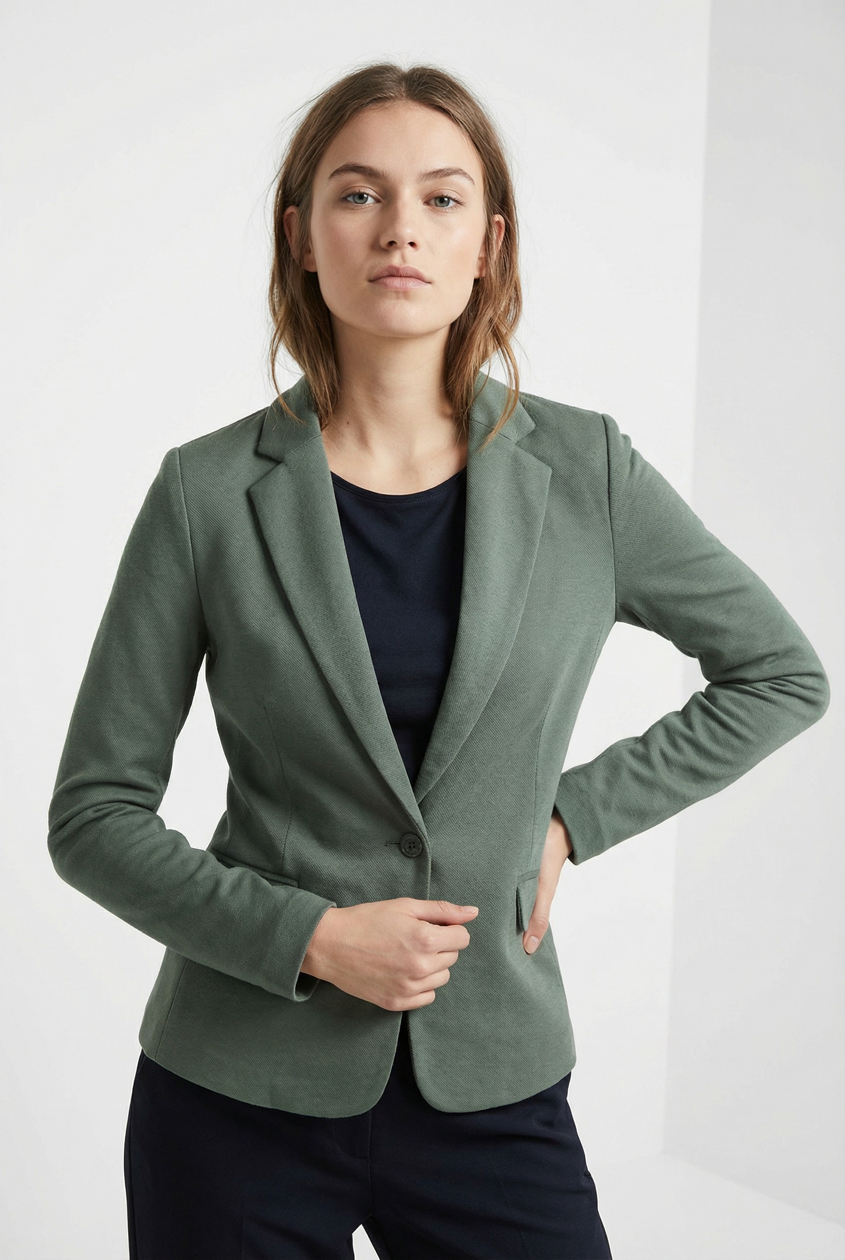 Vero Moda Jerseyblazer "VMJULIANE, figurbetonter Schnitt, 1-Knopf Verschlus günstig online kaufen