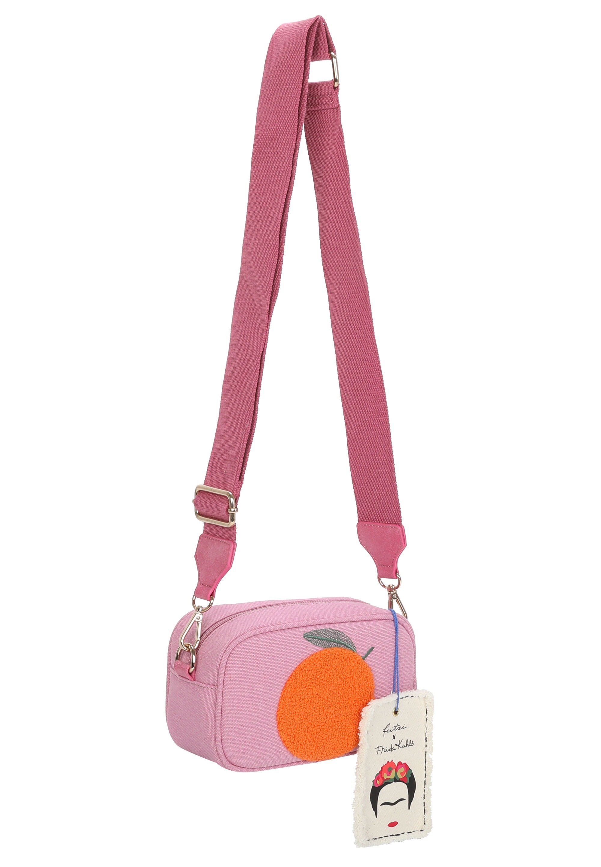 Fritzi aus Preußen Umhängetasche »Fritzi x Frida Kahlo« mit Orangen-Motiv