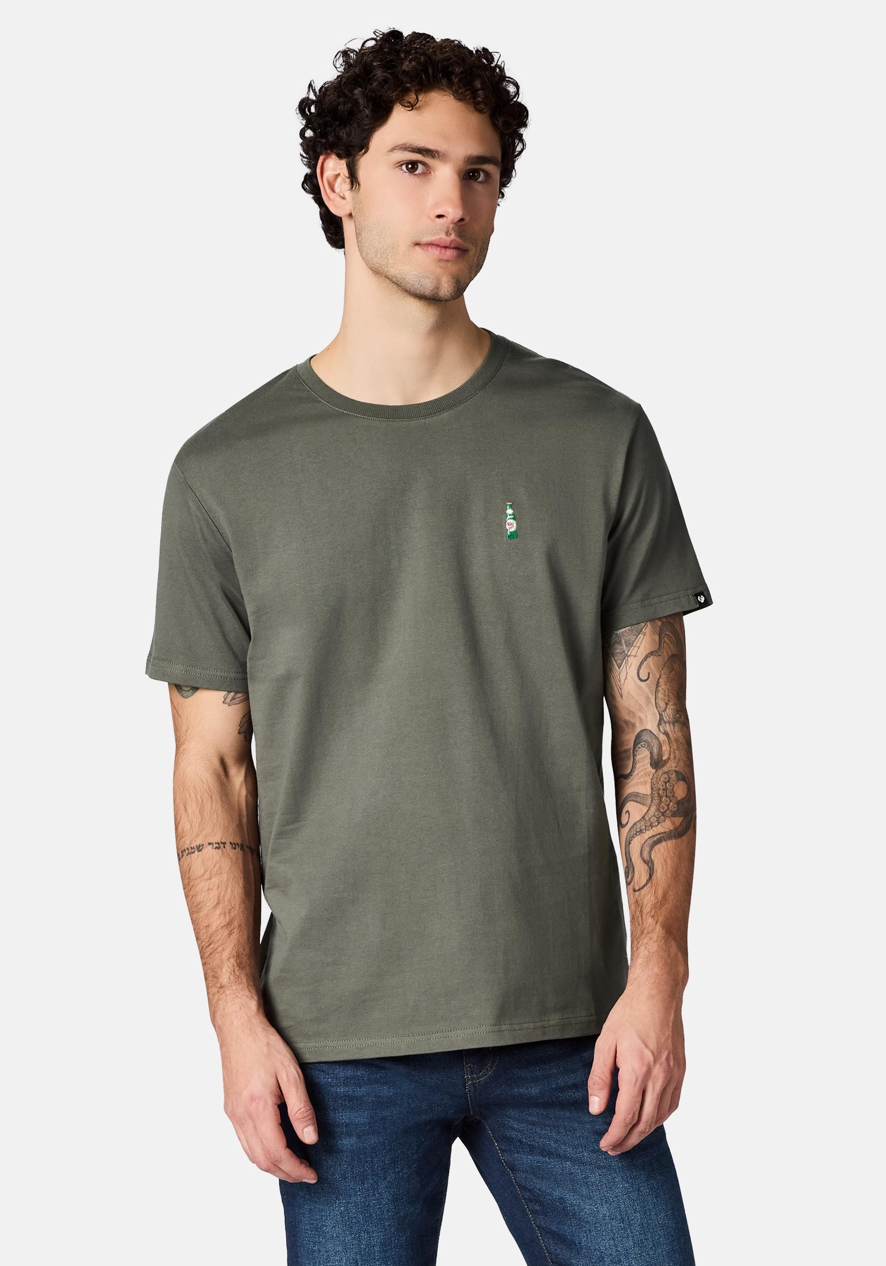 Ragwear T-Shirt "Samms C Gots YOUMODO" Kurzärmliges Shirt mit Flaschen-Stic günstig online kaufen