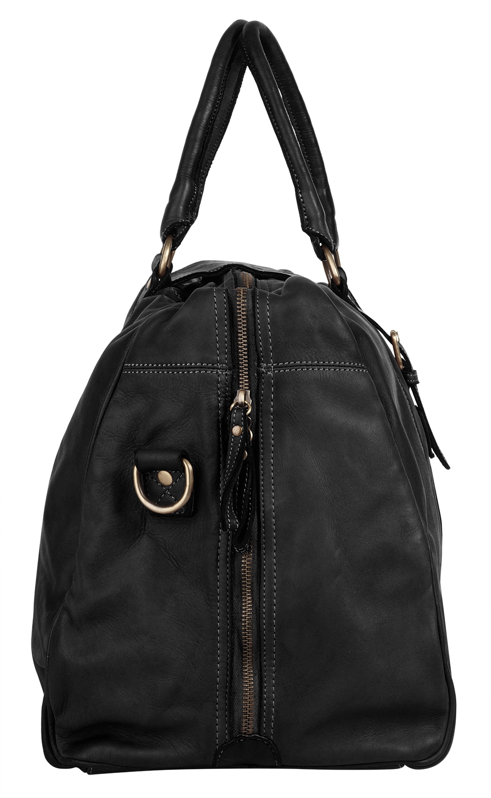 forty° Reisetasche, echt Leder, Made in Italy
