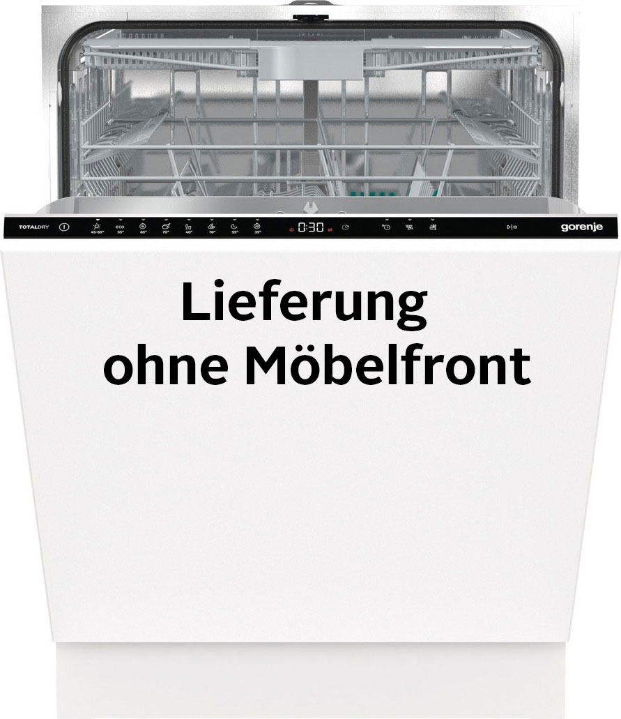 GORENJE vollintegrierbarer Geschirrspüler "GV 693C60 XXL", 16 Maßgedecke, XXL-Geschirrspüler