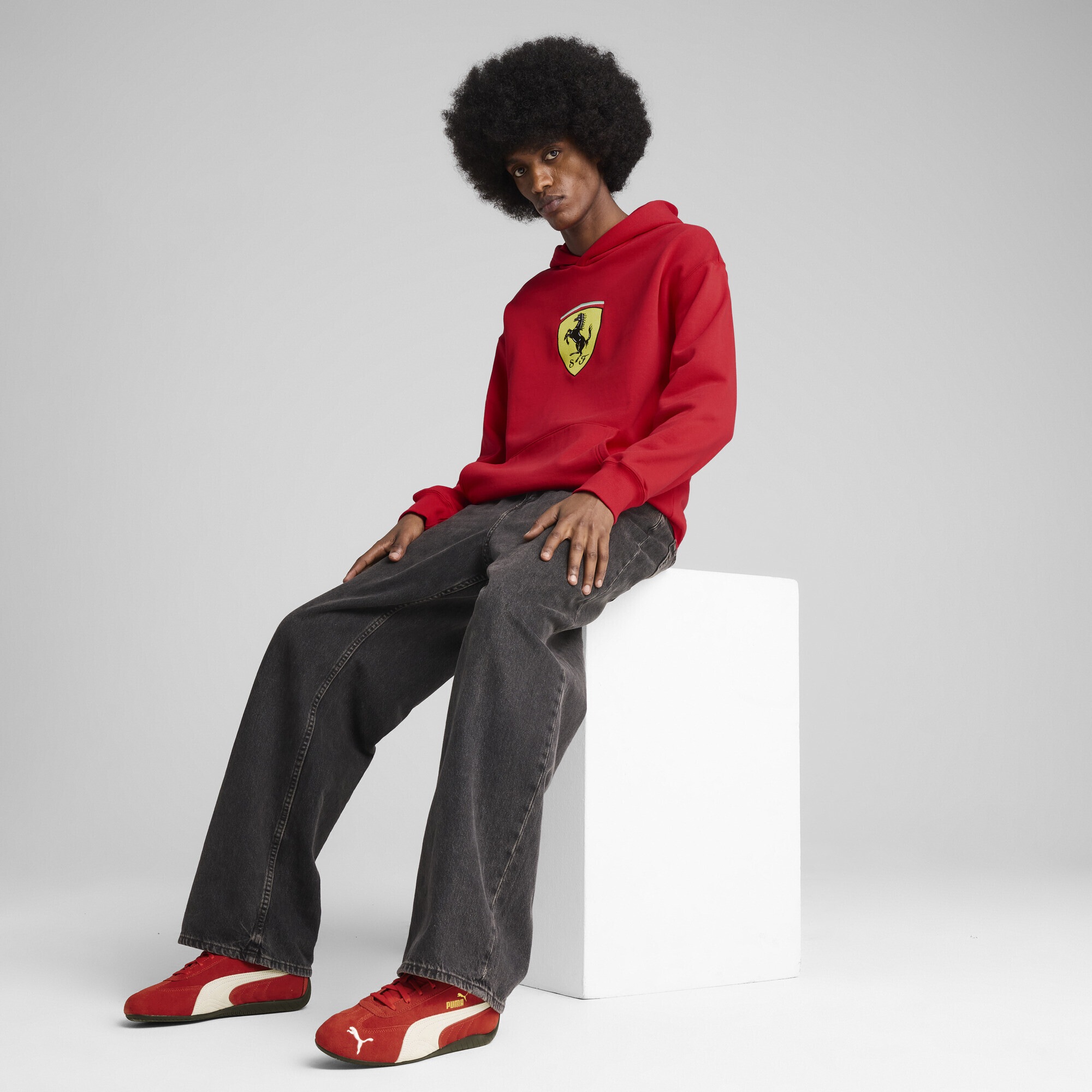 PUMA Hoodie »Scuderia Ferrari HP Race Big Shield Hoodie Herren«