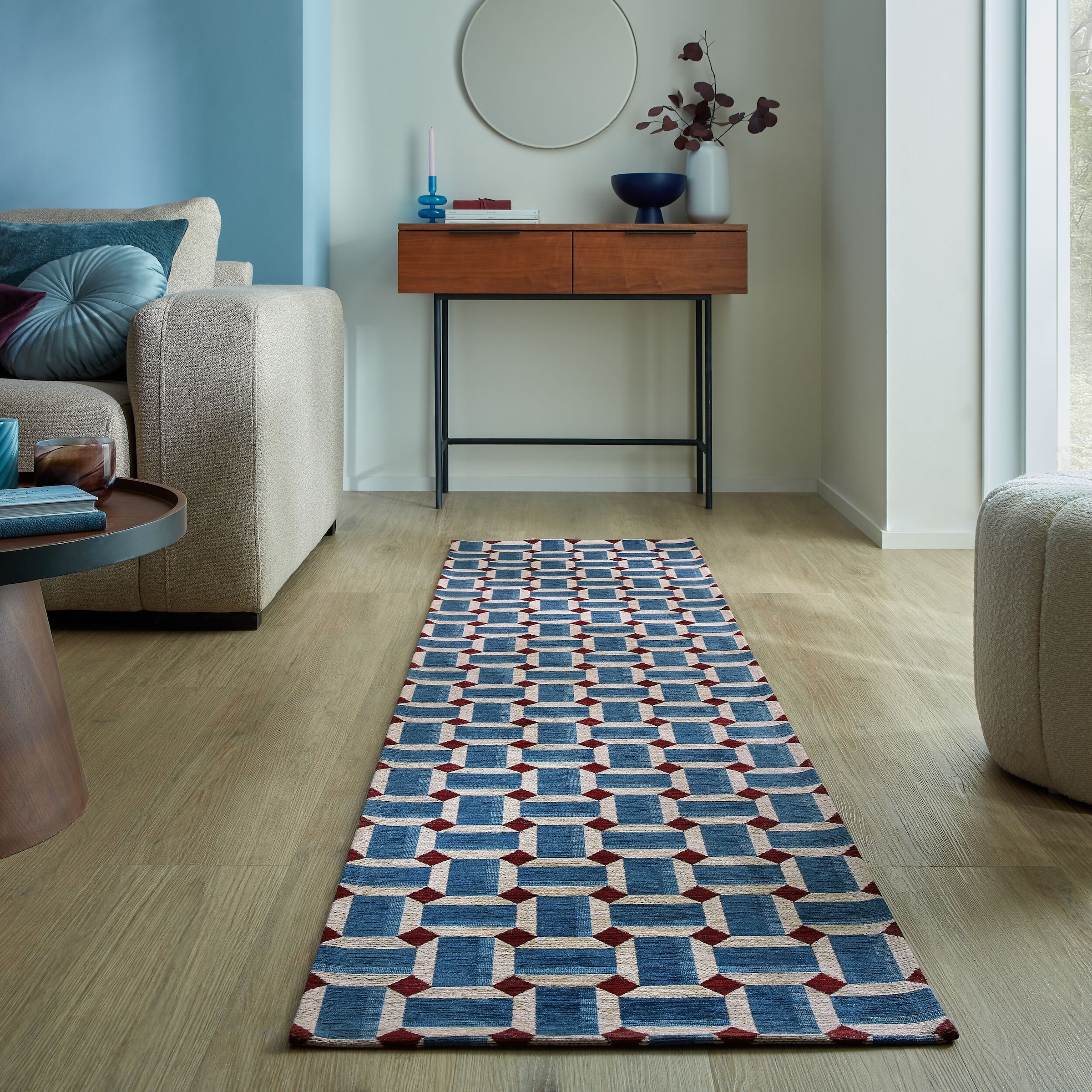 FLAIR RUGS Teppich "Lennox Geometric" rechteckig 1 mm Höhe günstig online kaufen