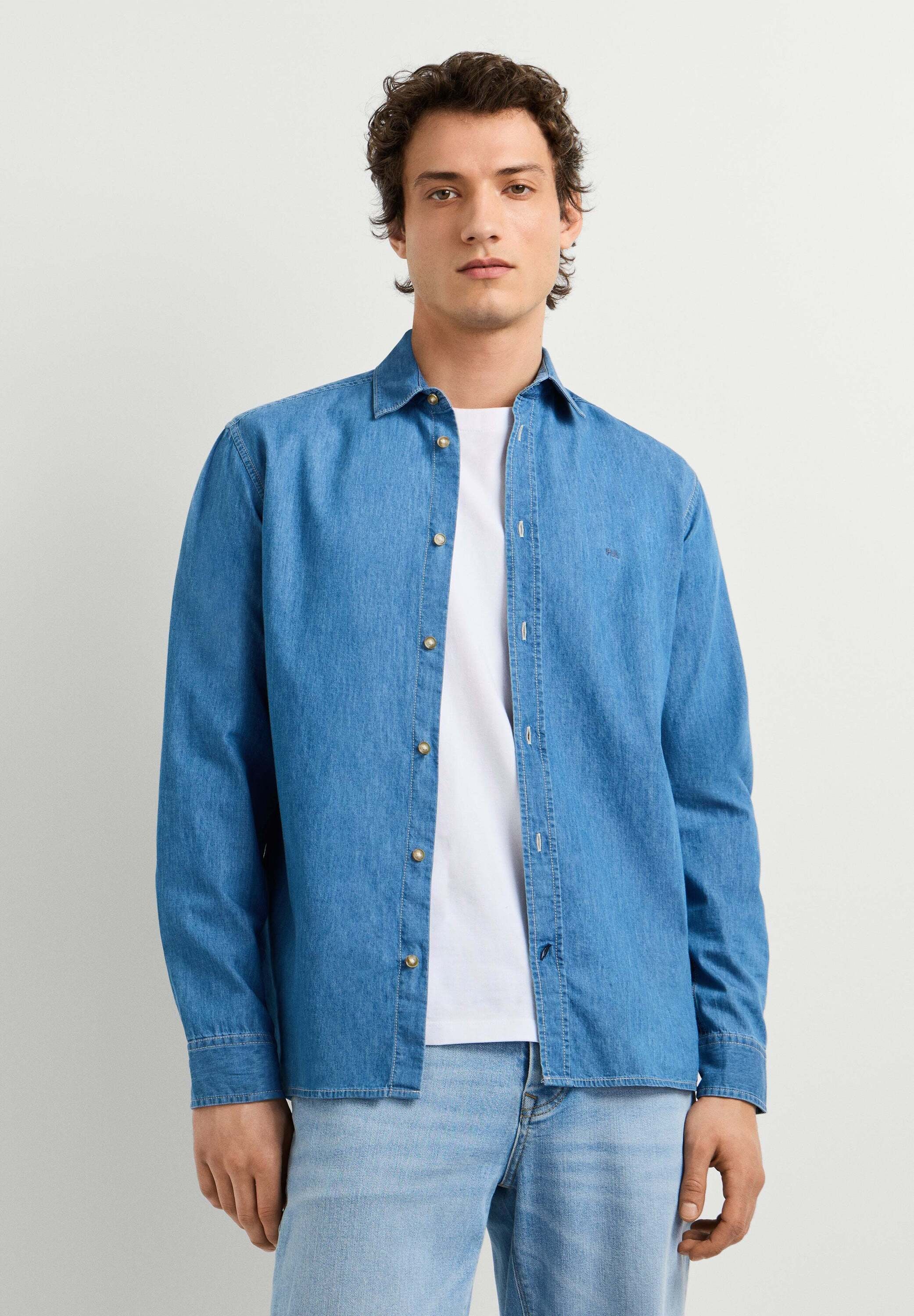 Pepe Jeans Funktionsshirt »shirt ABEL CLASSIC SLIM SHIRT«