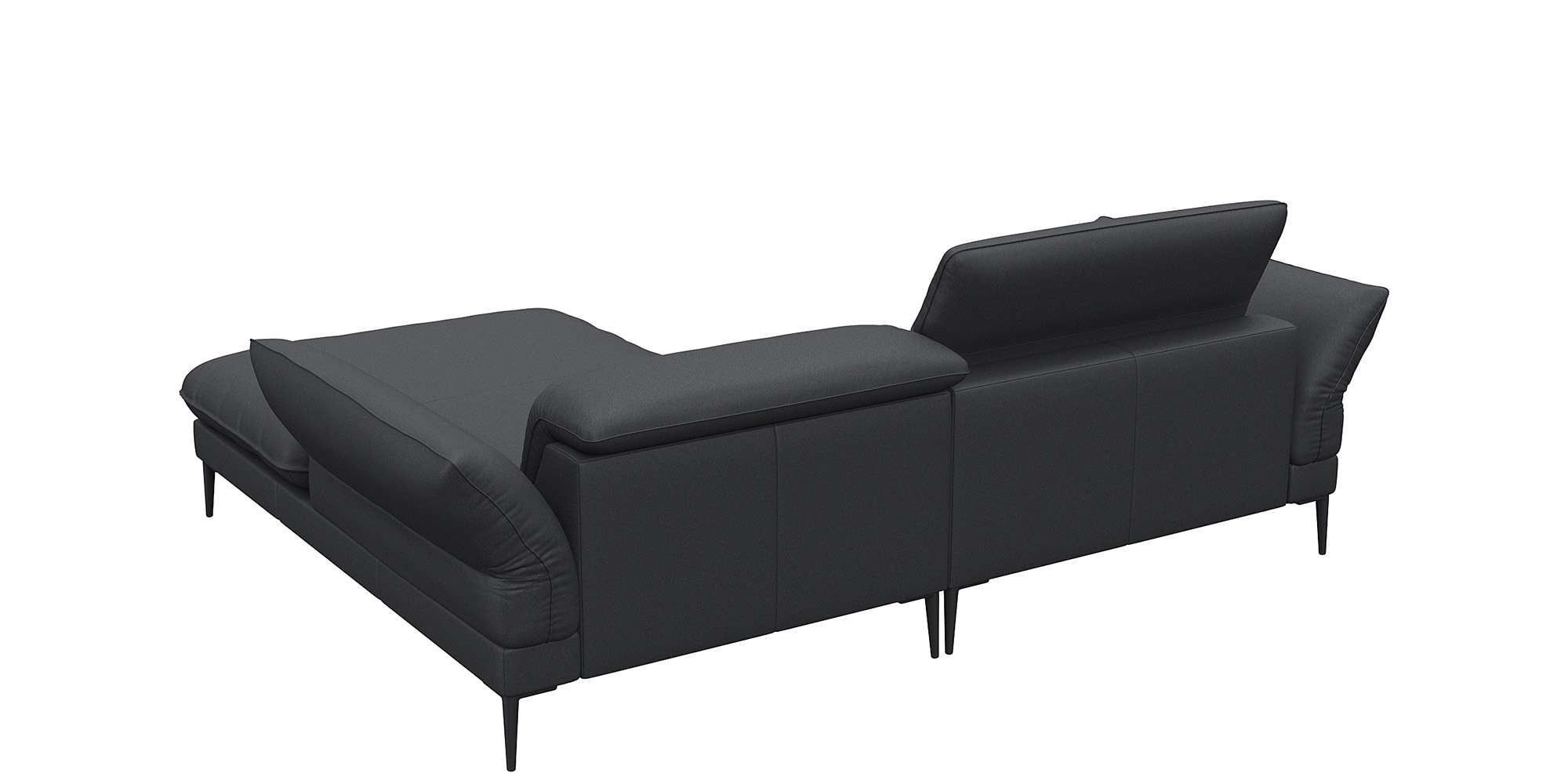 Thumbnail - FLEXLUX Ecksofa "Salino, Funktionssofa mit Recamiere, Relaxsofa, Ecksofa" Sofa mit Arm- und Kopfteil-Verstellungen, Kalt...