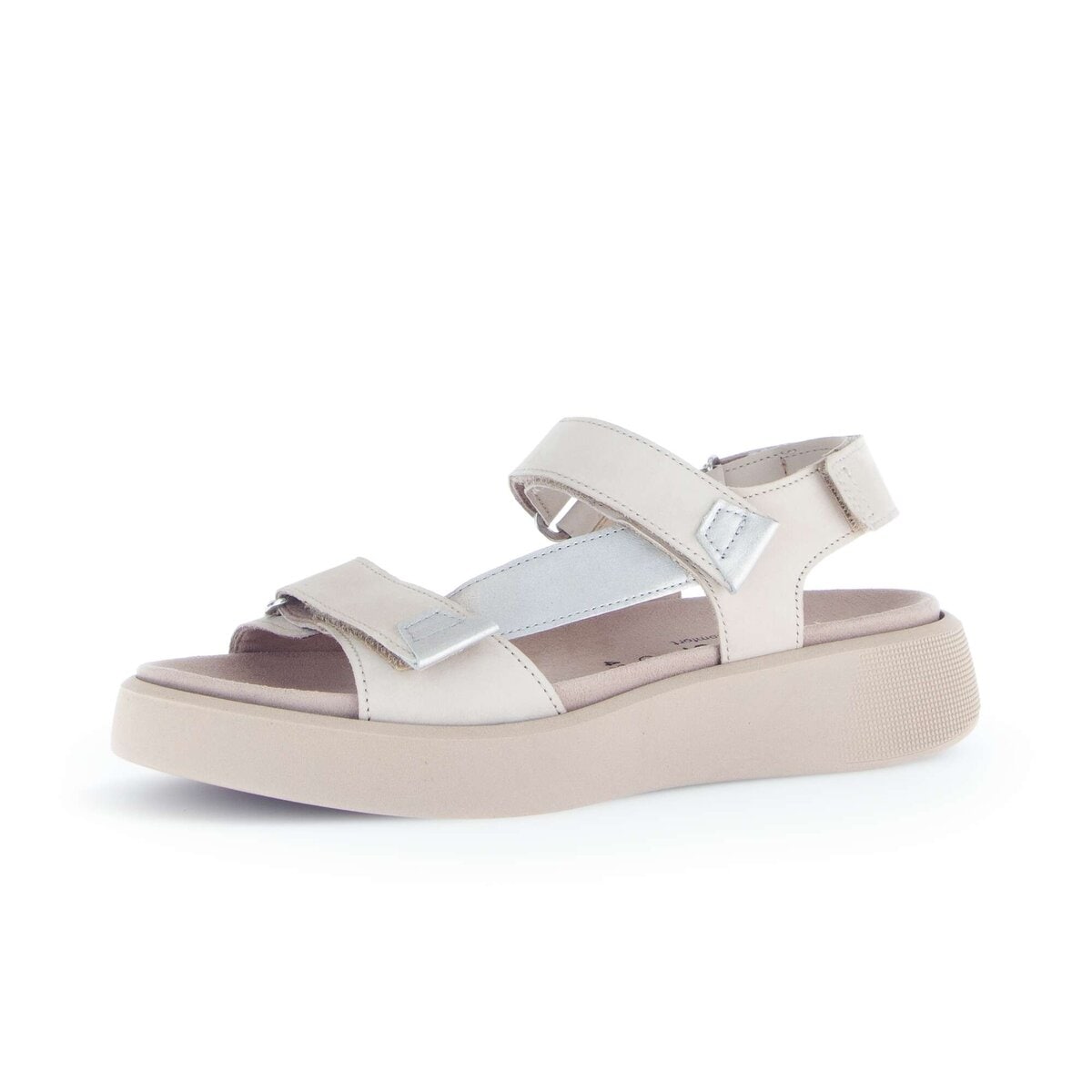 Gabor Riemchensandale "Riemchensandale Materialmix Leder" günstig online kaufen