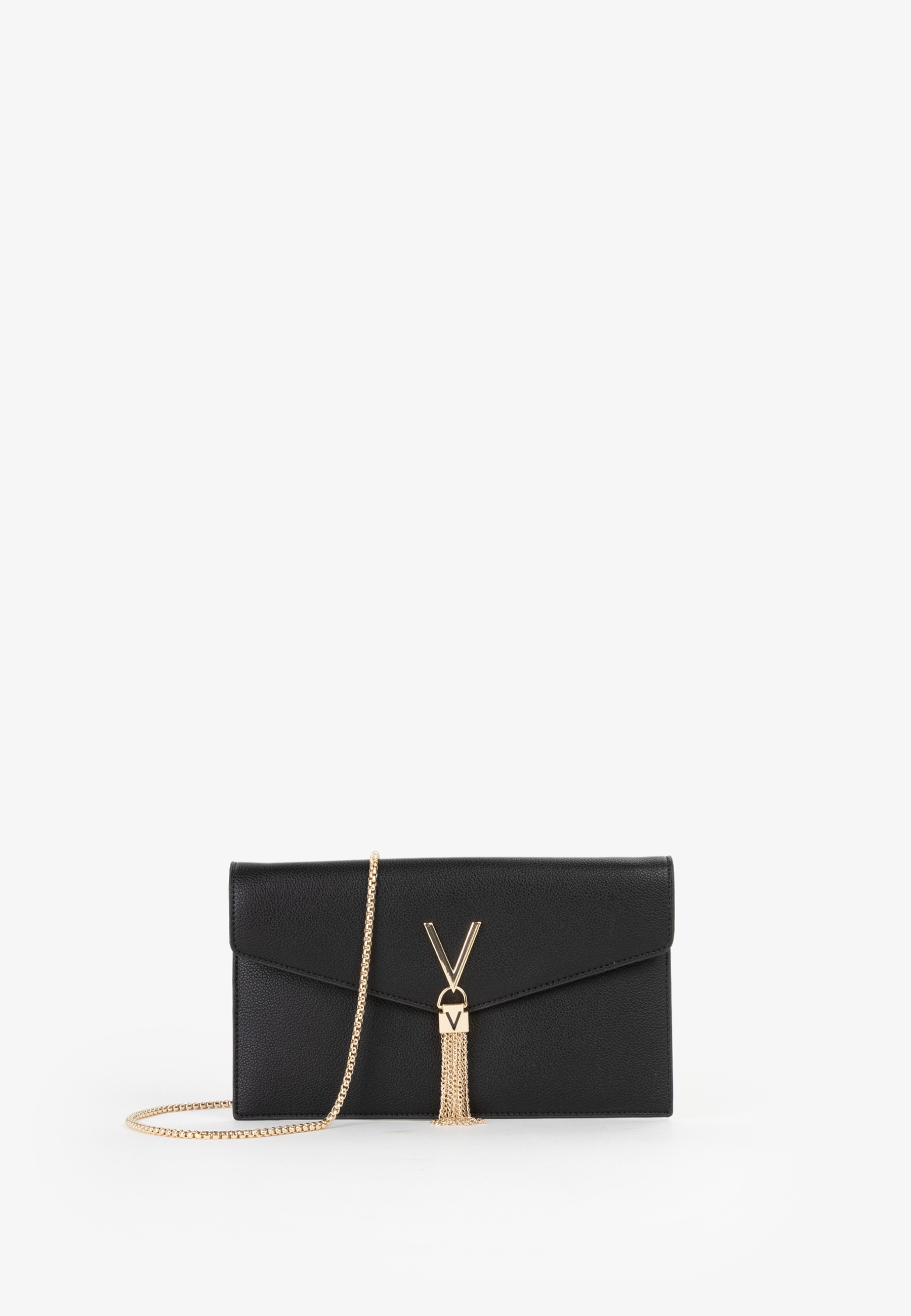VALENTINO BAGS Umhängetasche »LUXE« Damen Schultertasche, Clutch mit Zierkette als Umhängeriemen