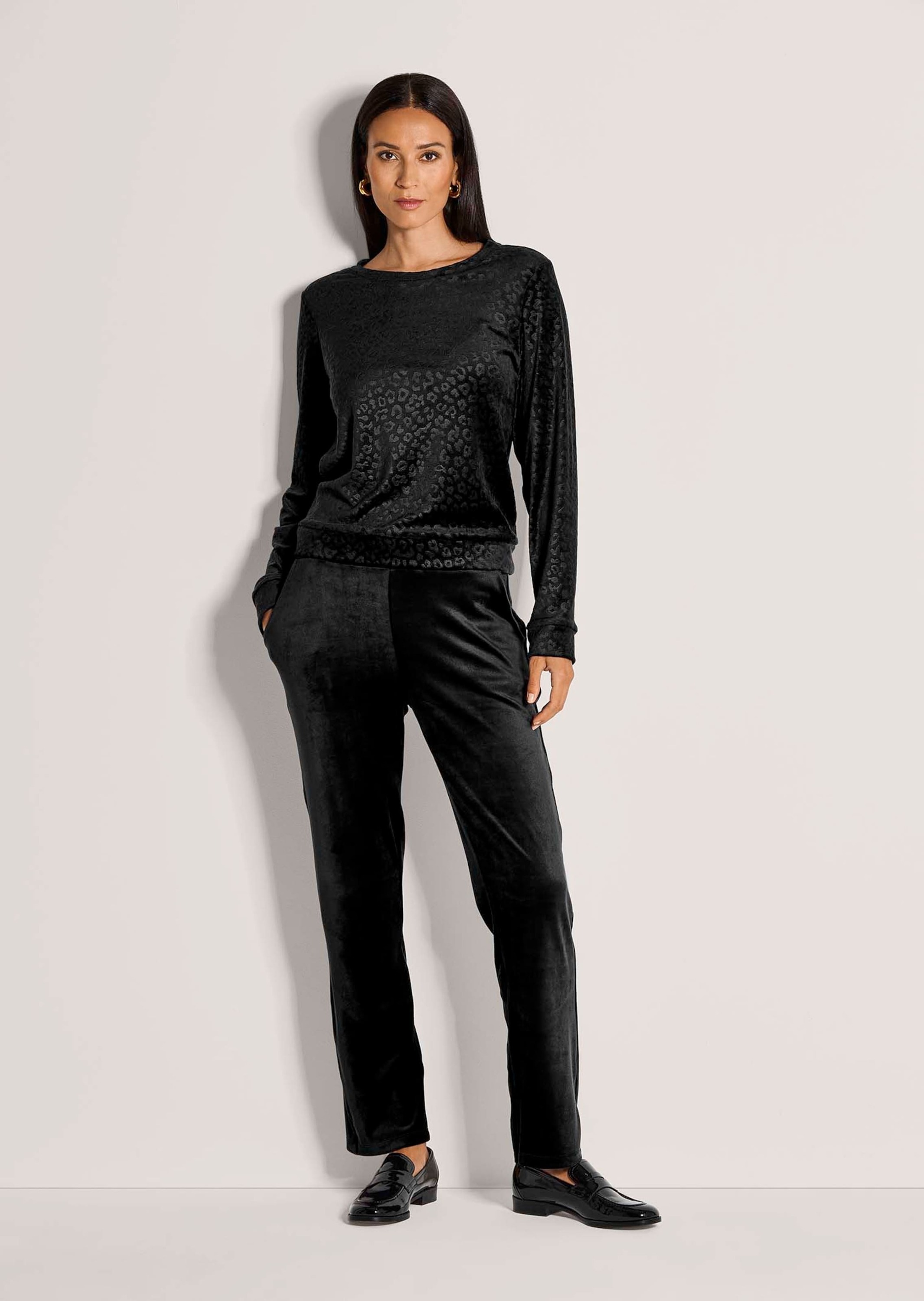 MADELEINE Langarmshirt "Sweatshirt Langarm Animal-Print Pullover" günstig online kaufen