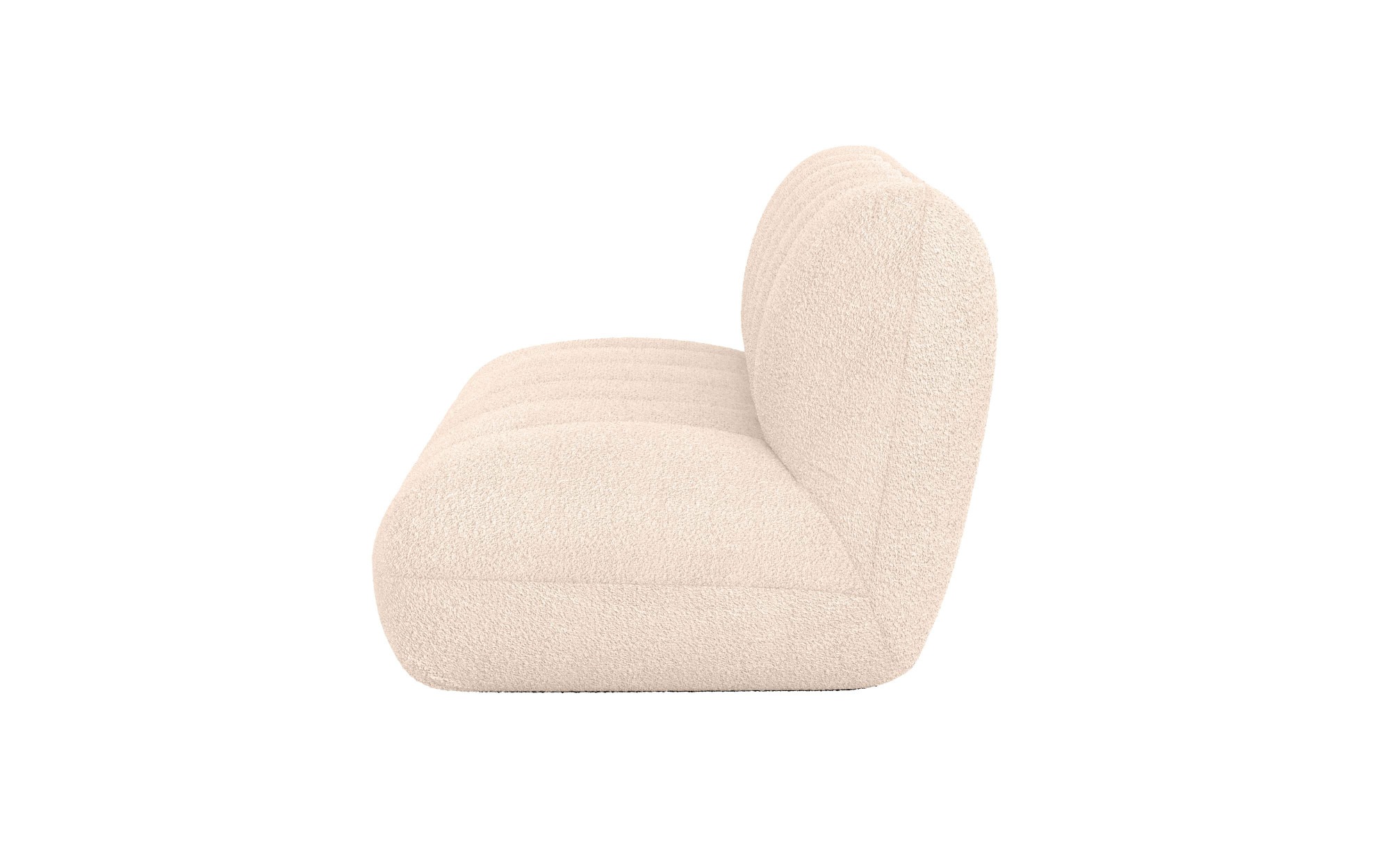 LeGer Home by Lena Gercke 2,5-Sitzer »Priya Designersofa, moderne Steppung, auch in Bouclé«, gemütlich und modern, B/T/H: 185/108/84 cm