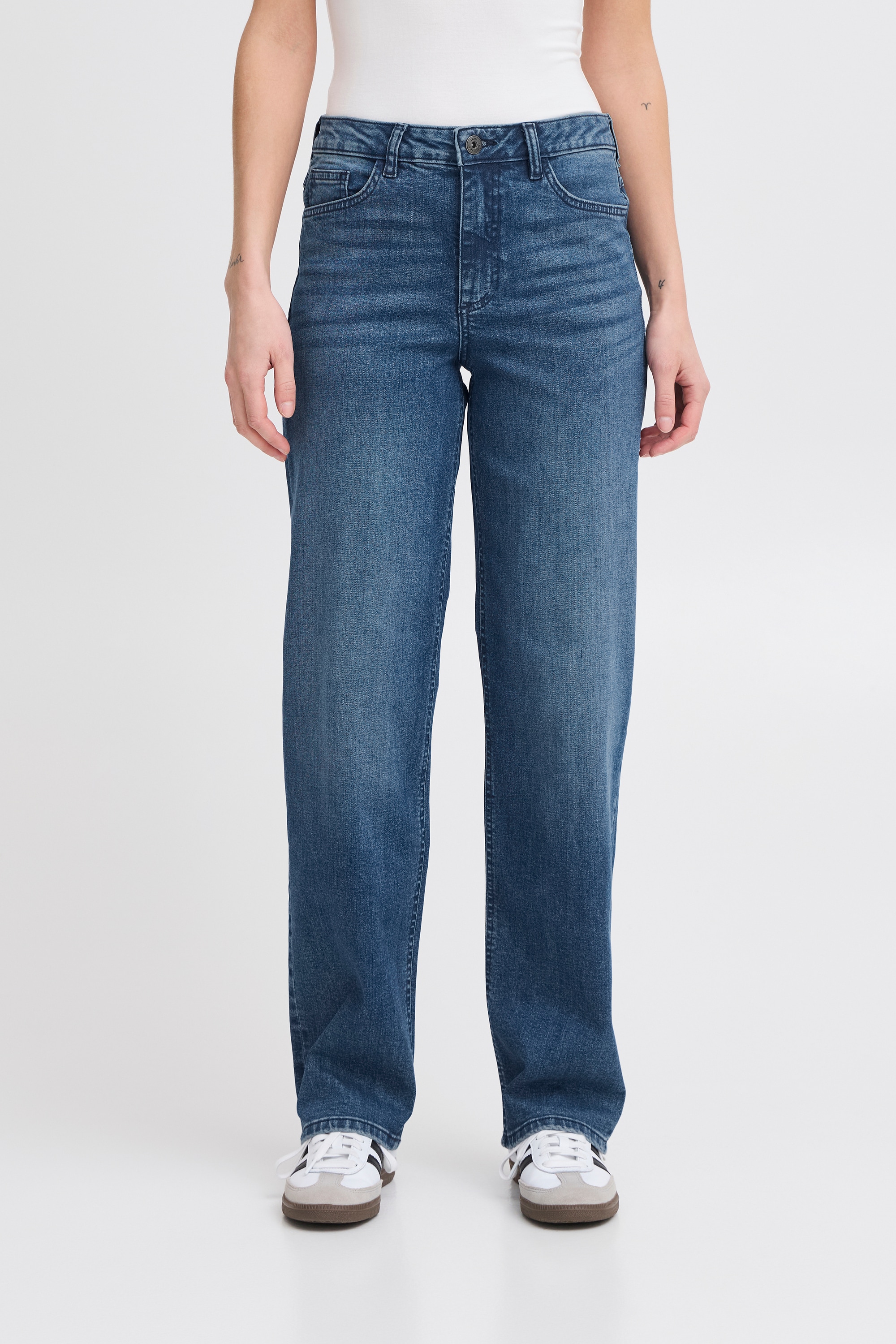 Ichi Regular-fit-Jeans »Damen Jeans IHTWIGGY«