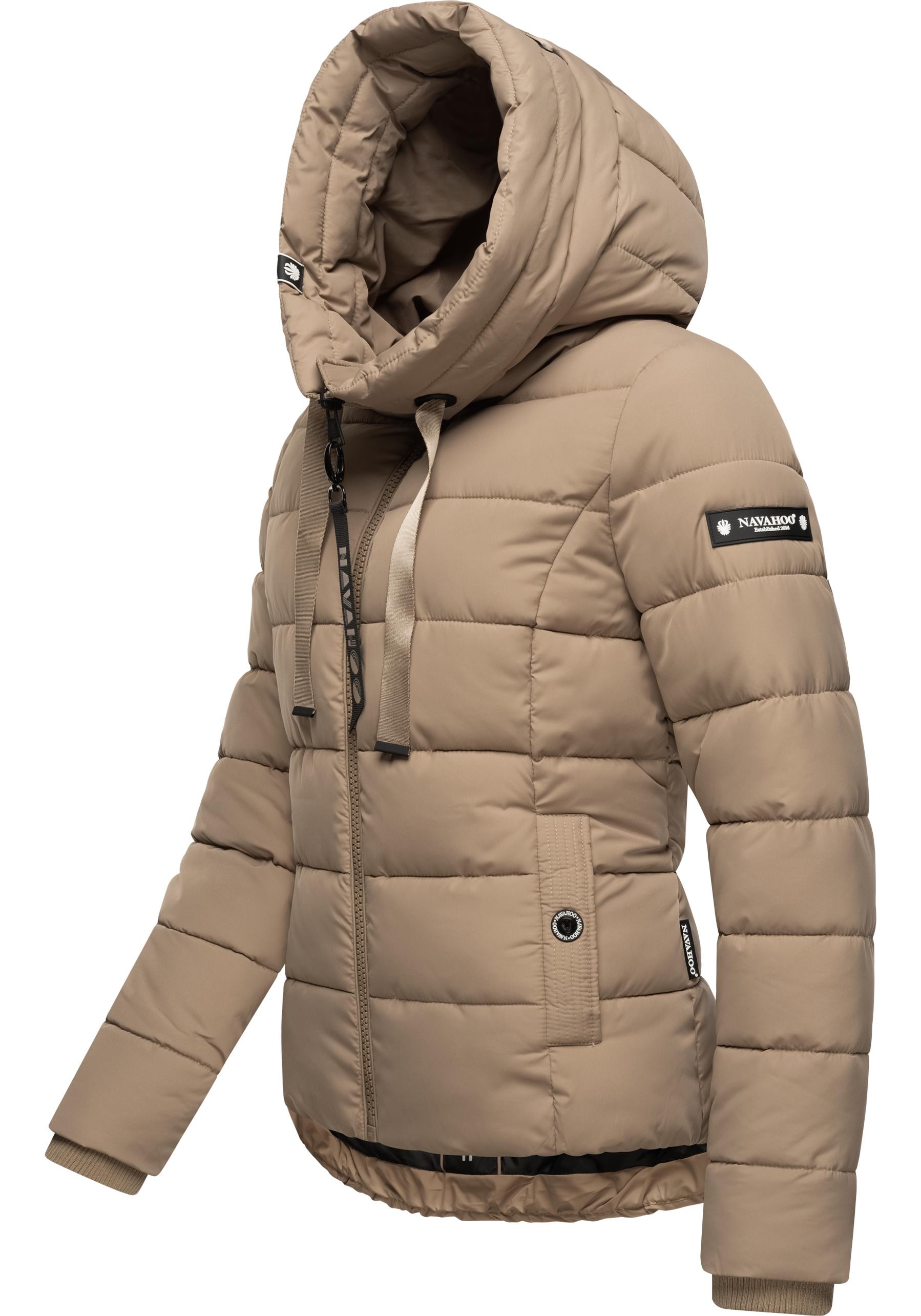 Navahoo Steppjacke "Amayaa", mit Kapuze, stylische Damen Winterjacke mit co günstig online kaufen