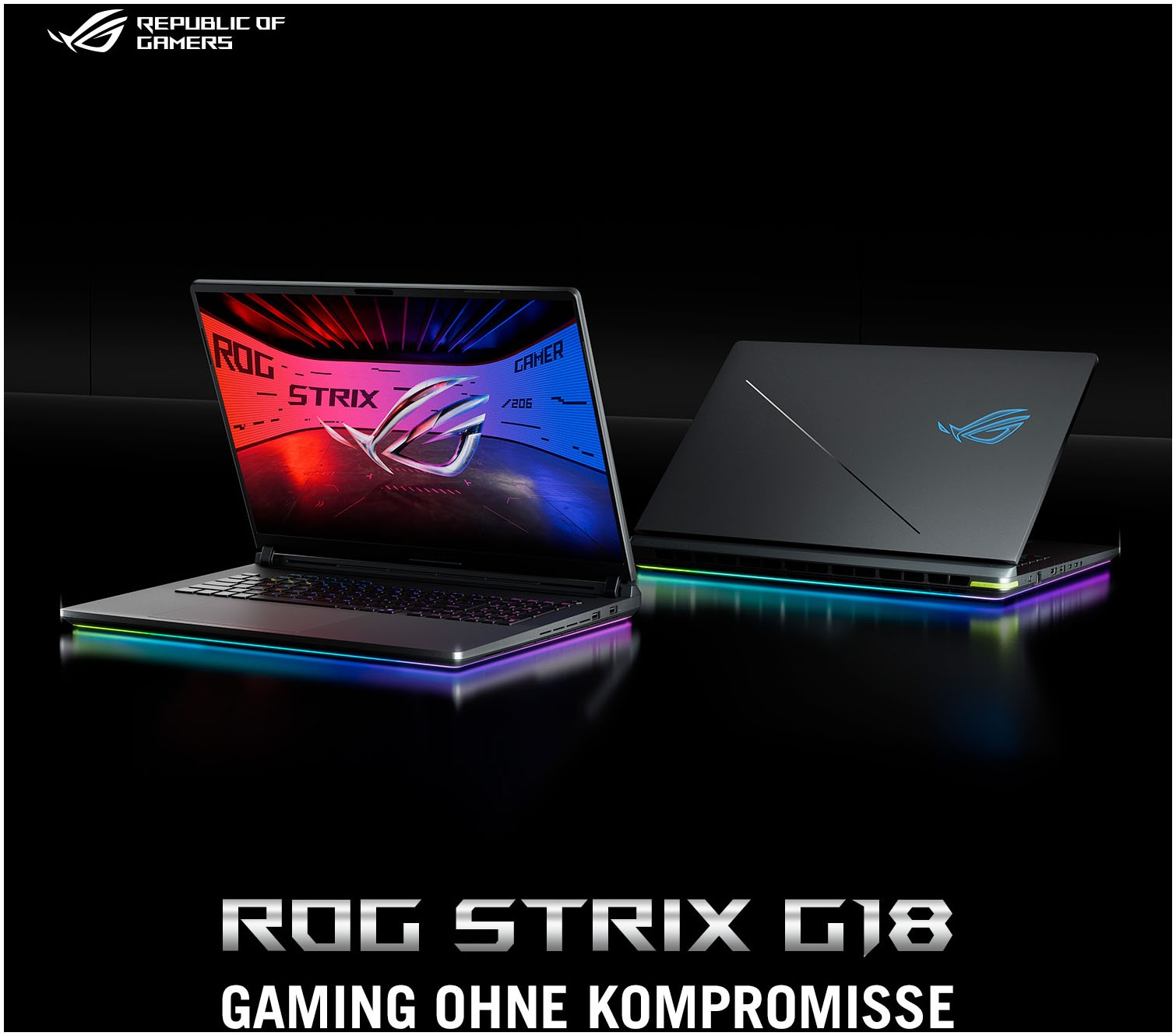 Asus Gaming-Notebook »ROG Strix G18 G815LW-S9134W« 45,7 cm / 18 ″ Intel Core Ultra 9 GeForce RTX 5080 2.000 GB SSD