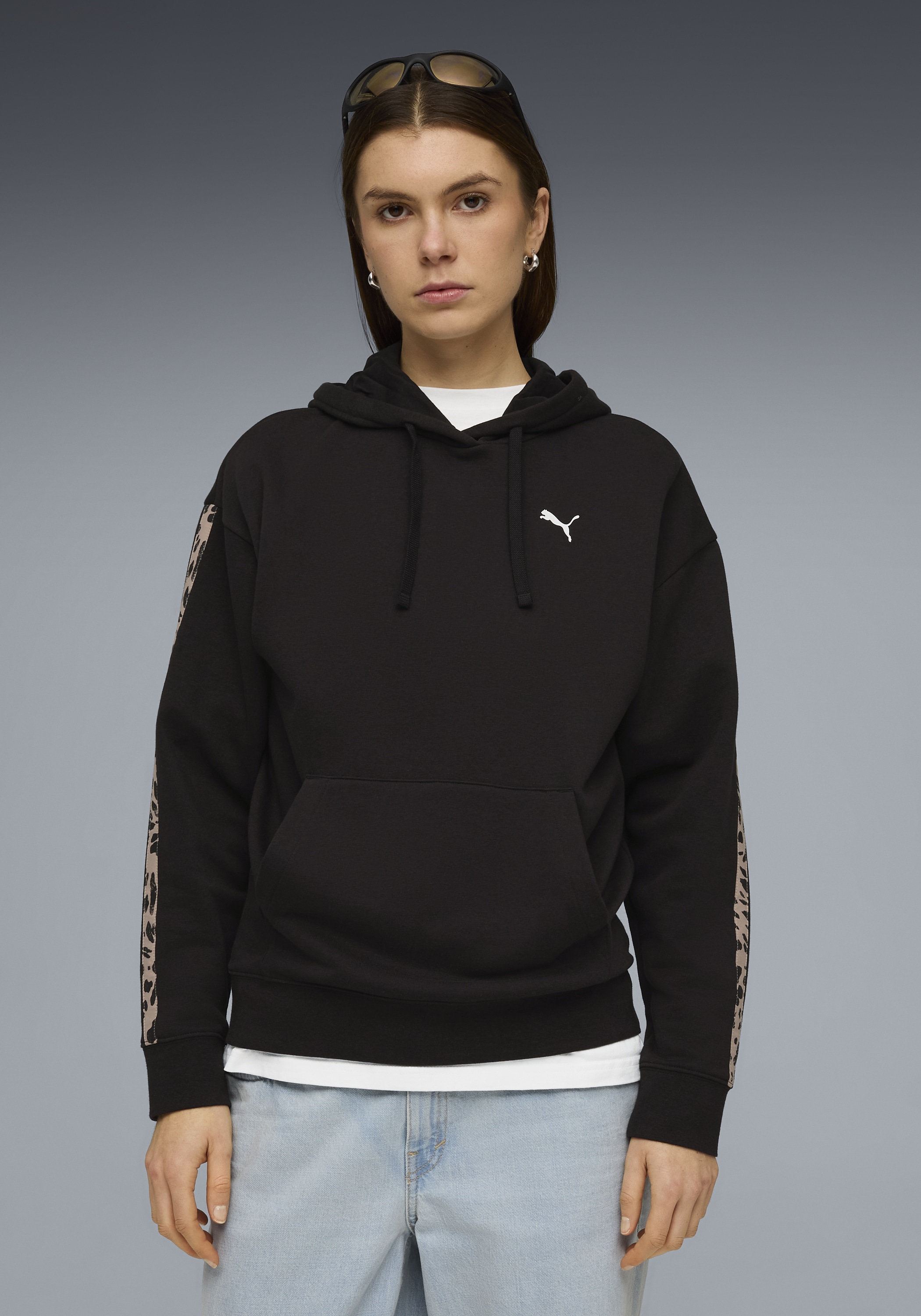 PUMA Kapuzensweatshirt "ESS GRAPHIC ANIMAL COMFORT HOODIE TR", mit Kängurut günstig online kaufen