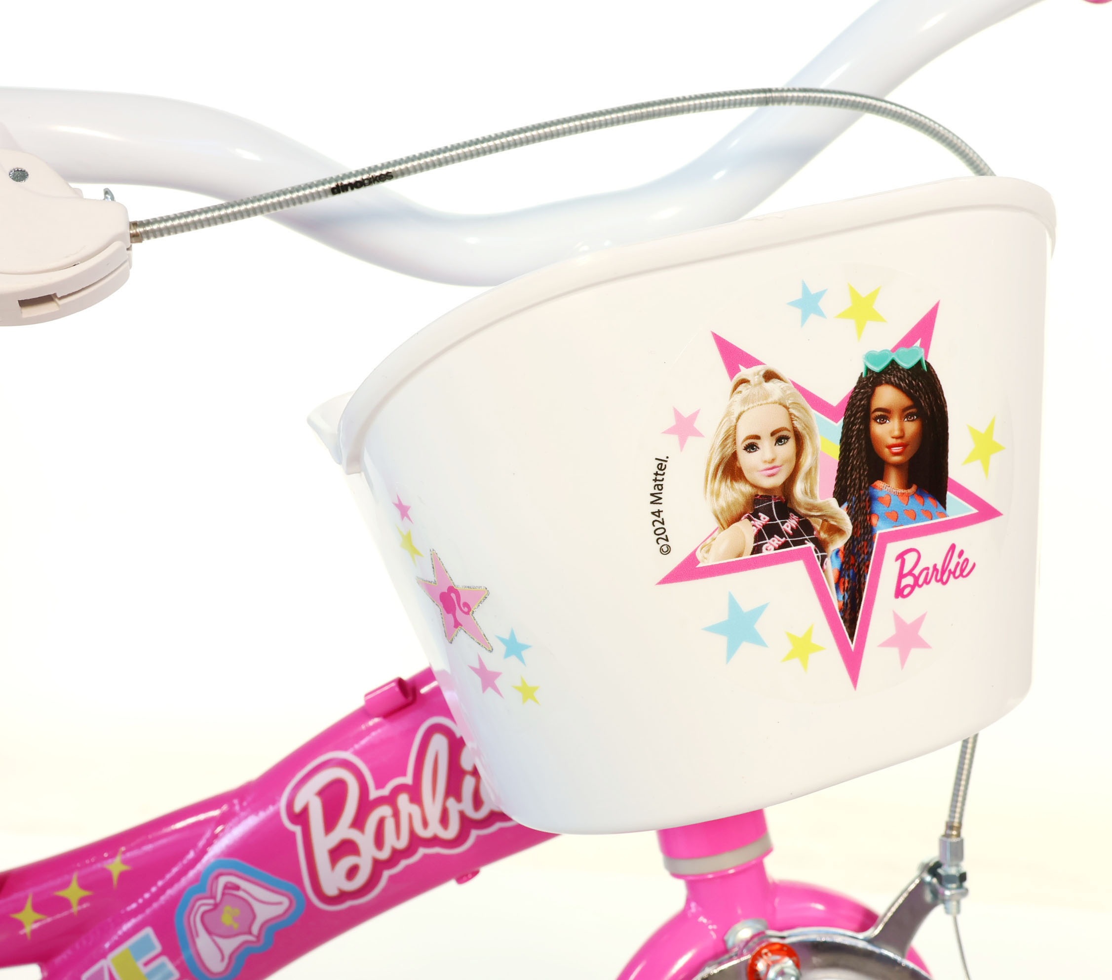 Dino Bikes Kinderfahrrad »Barbie 12" Kinderfahrrad 2-4 Jahre« 1 Gang ohne Schaltung