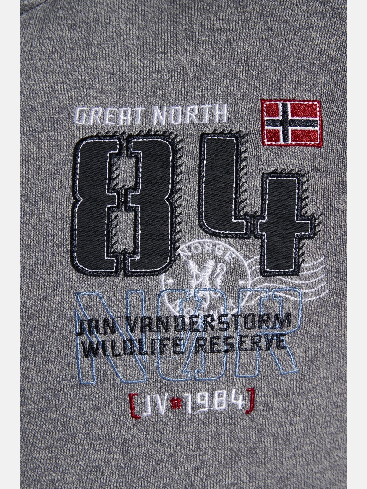 Jan Vanderstorm Kapuzenpullover »Pullover STIGO«