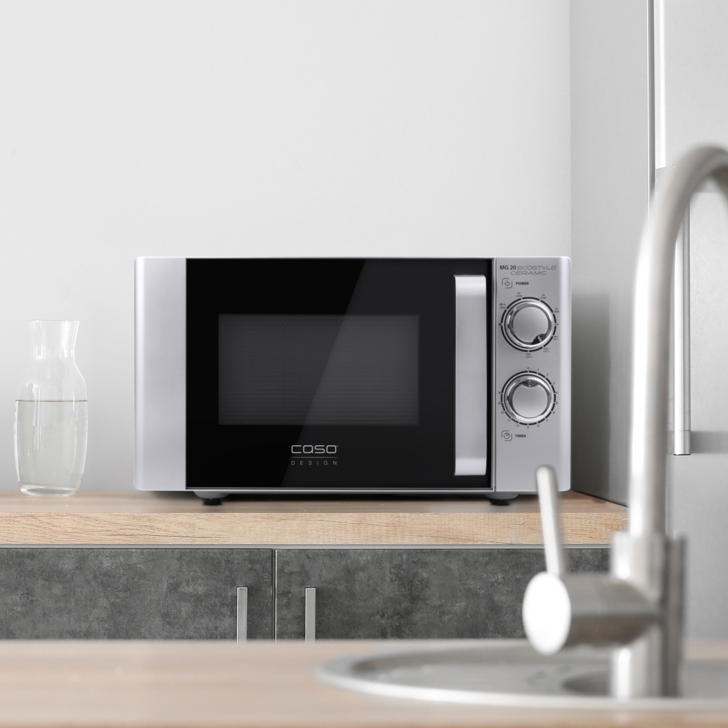 Caso Mikrowelle »3316 MG 20 Ecostyle Ceramic« Grill | Mikrowelle 1200 W