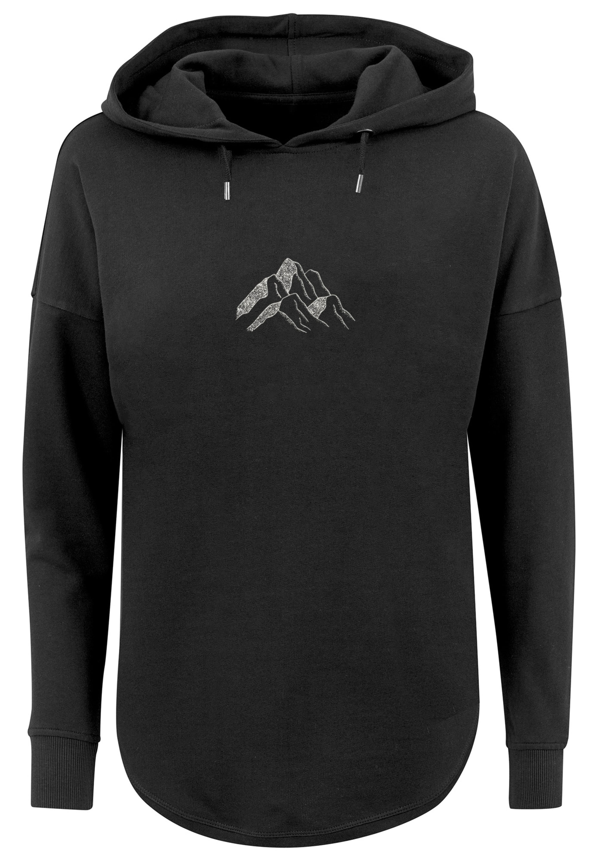 F4NT4STIC Kapuzenpullover »Mountain Berge Urlaub Winter Schnee Ski«, Print