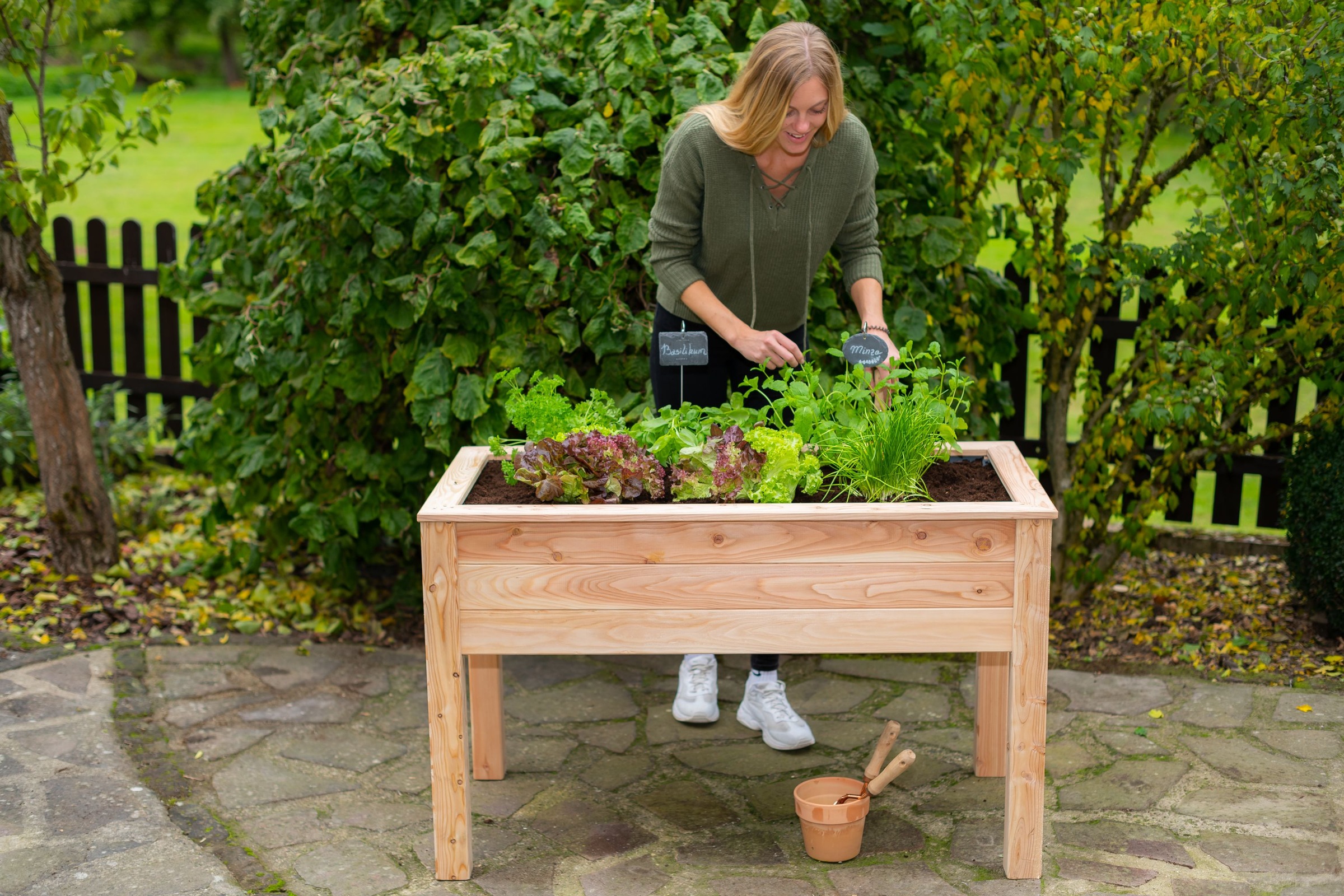 WESTMANN Hochbeet »Emily«, 100 % FSC®-zertifiziertes Lärchenholz