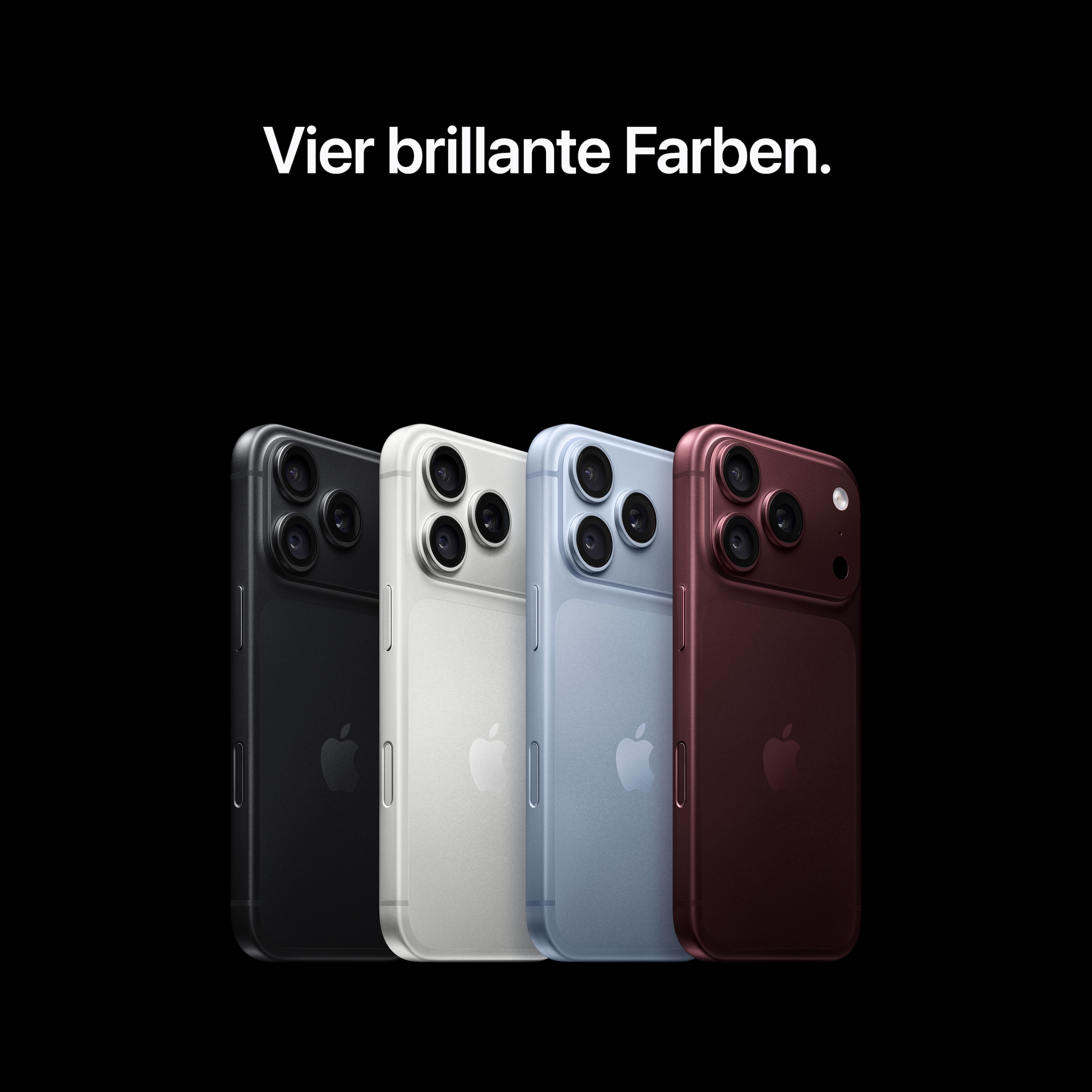 Apple Smartphone »iPhone 18 Pro« Burgunder