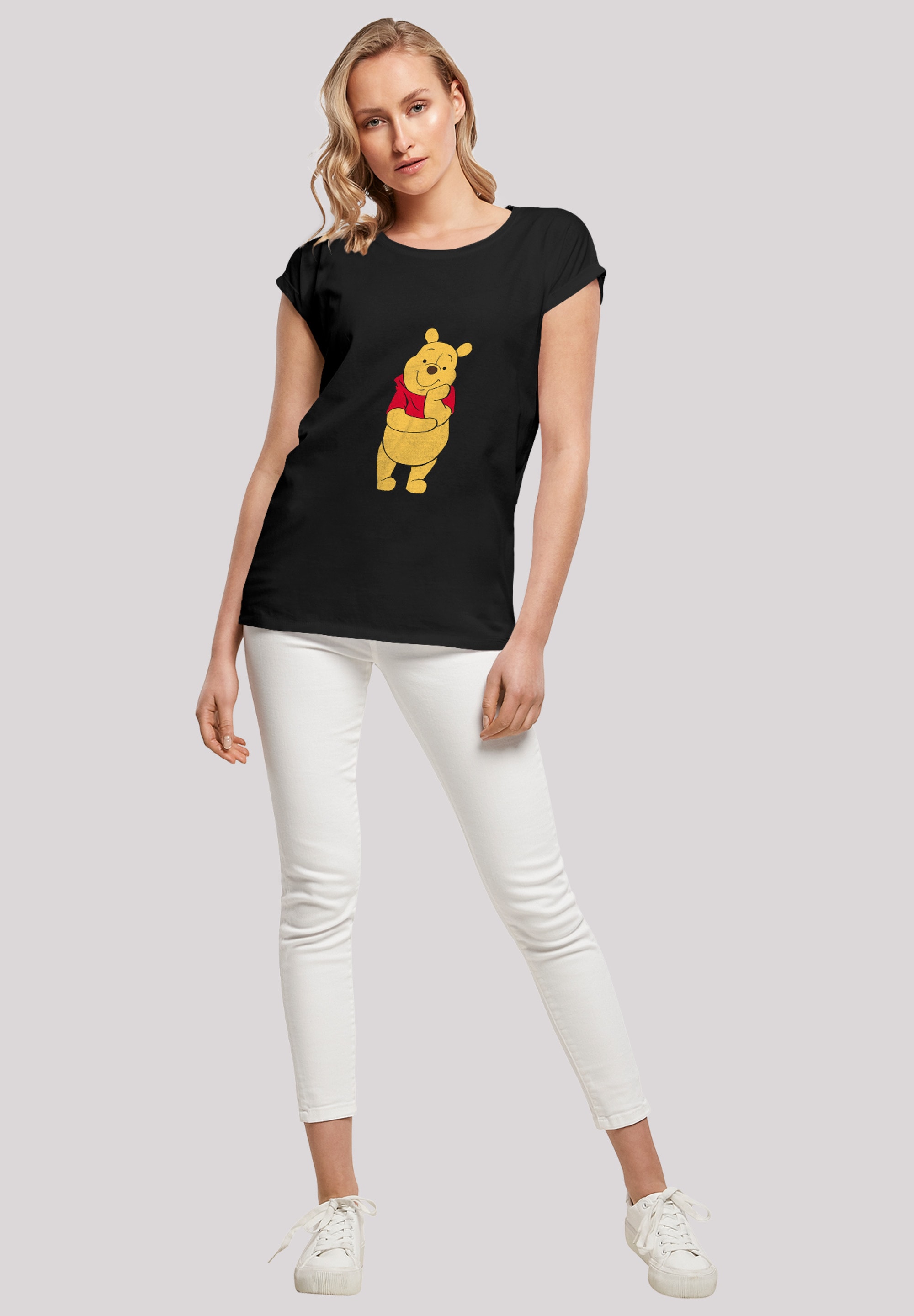 F4NT4STIC T-Shirt »'Disney Winnie The Pooh Classic'«, Damen,Premium Merch,Regular-Fit,Kurze Ärmel,Bedruckt