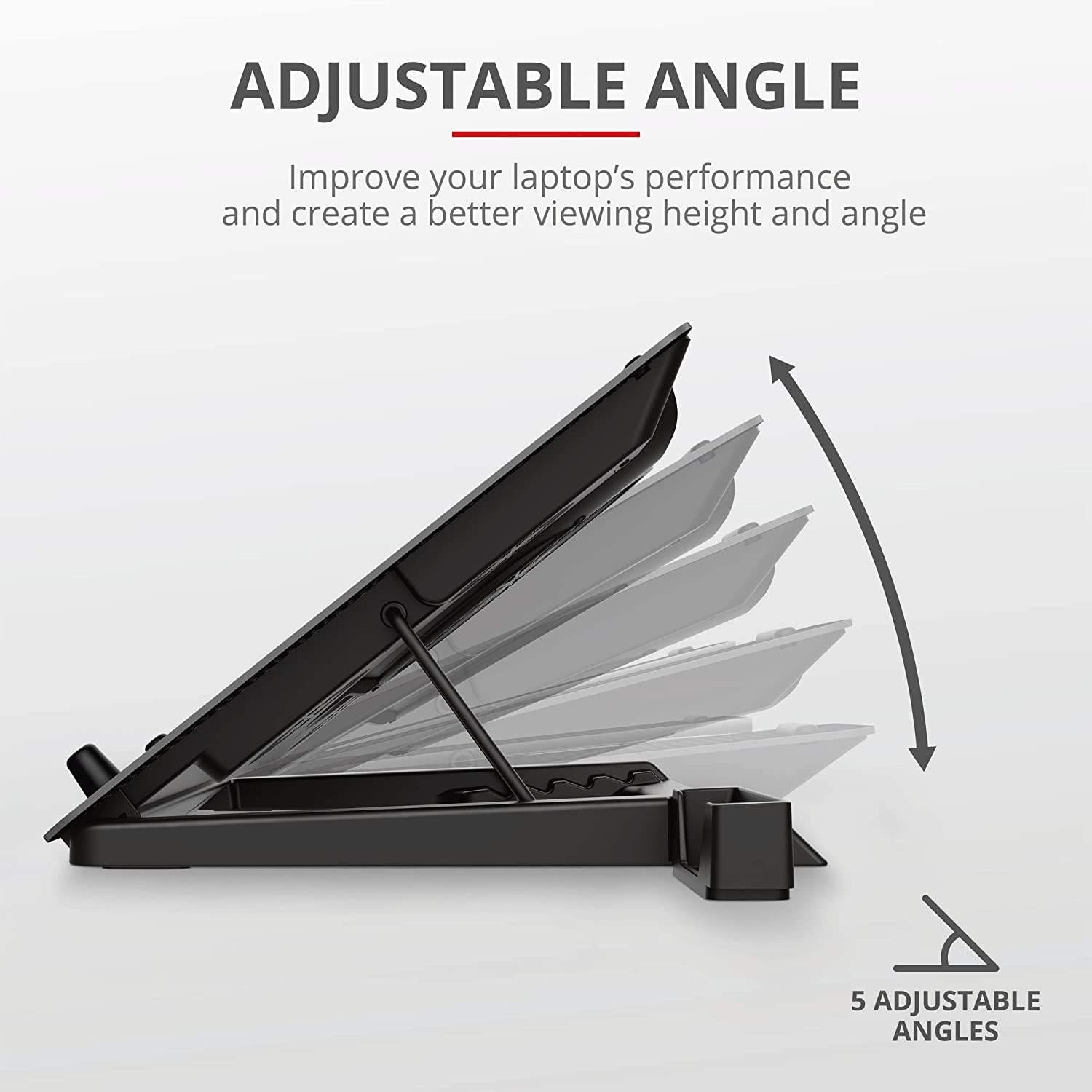 Trust Notebook-Kühler »GXT1125 QUNO LAPTOP COOLING STAND«