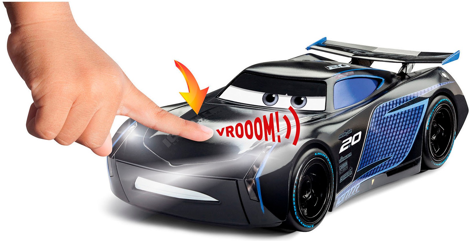 Revell® Modellbausatz »Build&Play, Disney Pixar CARS Jackson Storm«, mit Licht & Sound