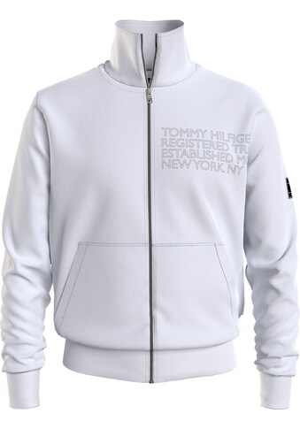 Tommy Hilfiger Sweatshirt »BADGED GRAPHIC ZIP THROUGH«, mit großen Eingrifftaschen kaufen