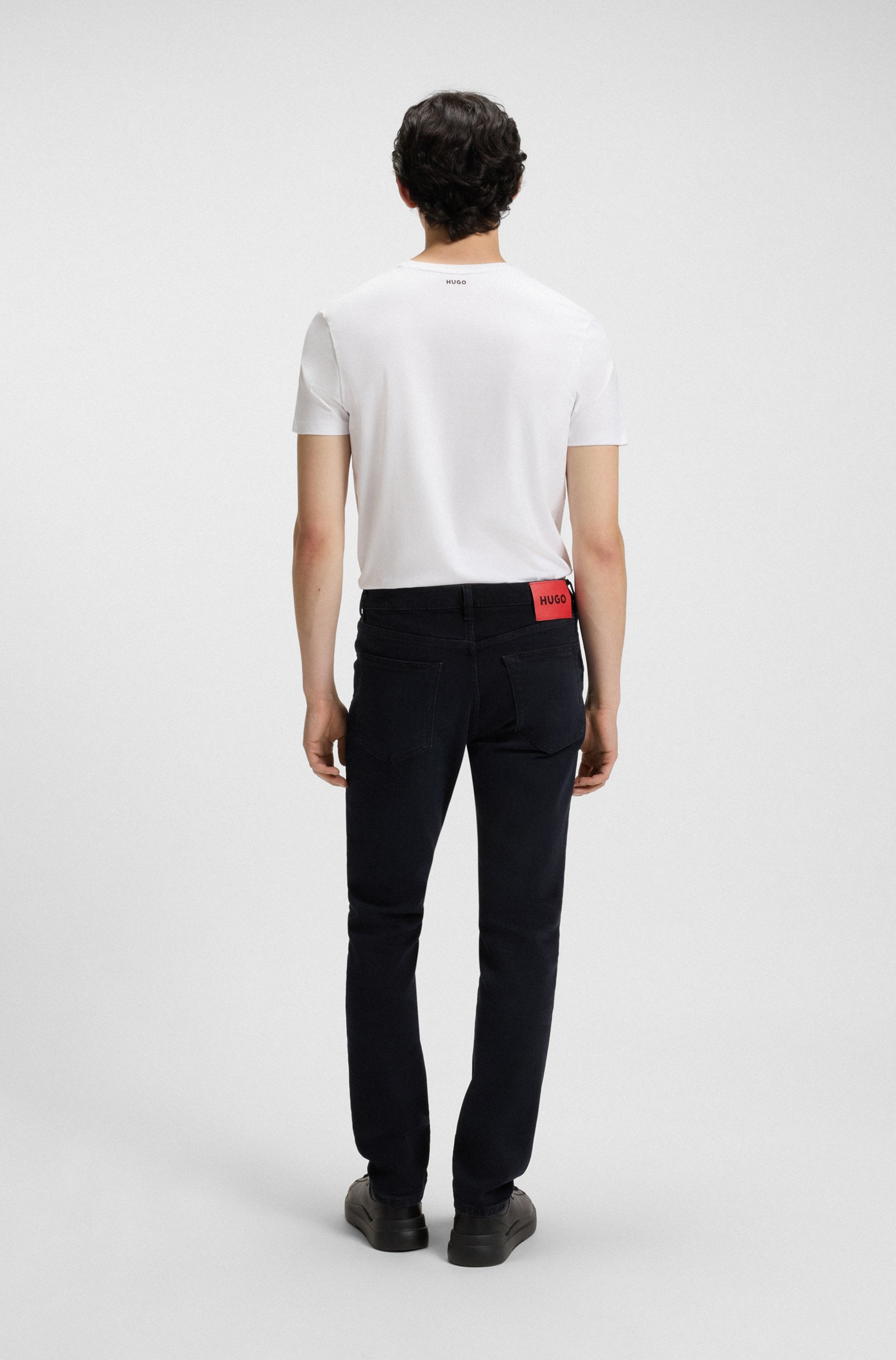 HUGO 1100000002199 »HUGO 734« aus Stretch-Denim, extra schmal