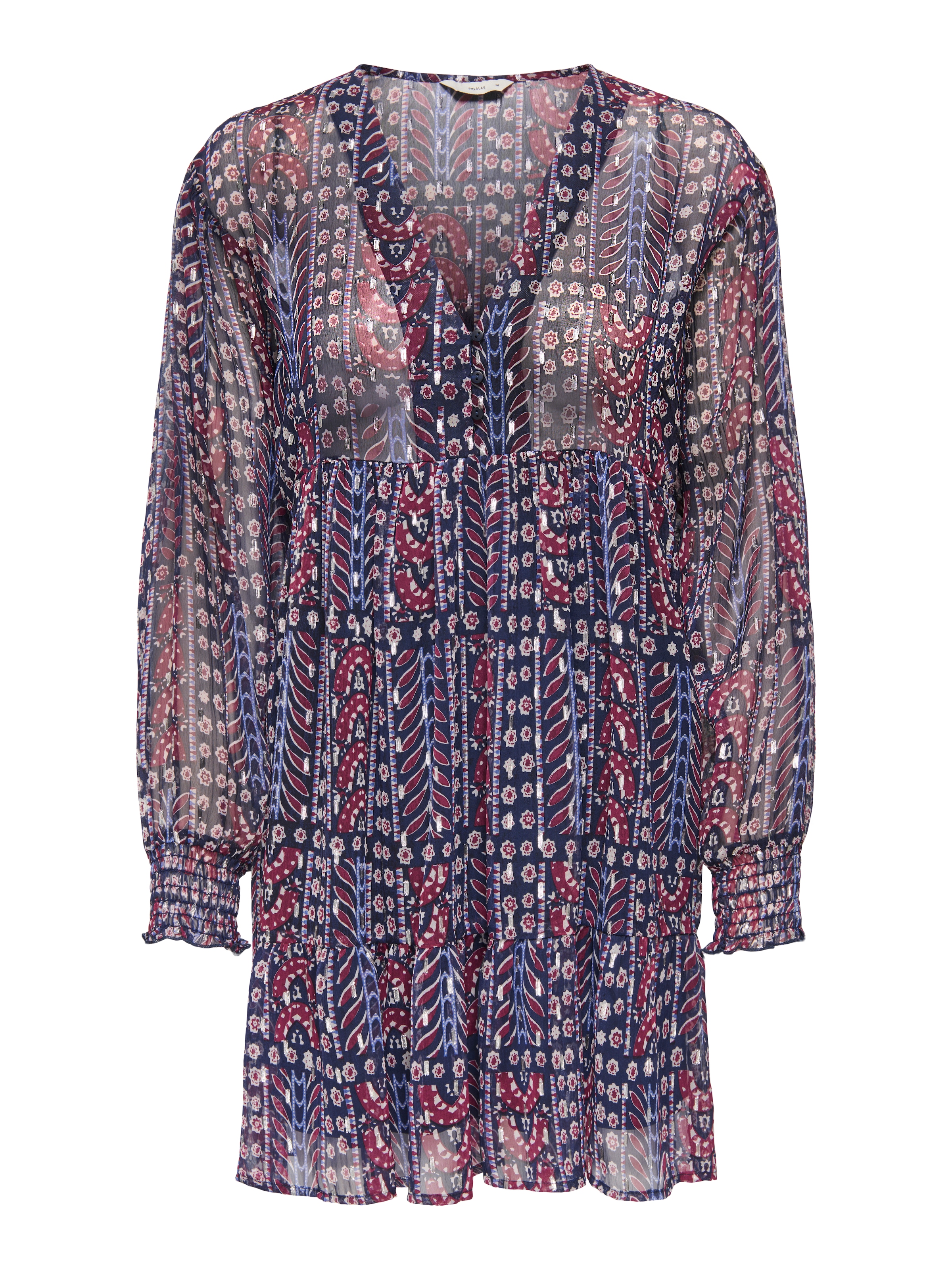 ONLY Chiffonkleid »ONLSIRA L/S SHORT DRESS WVN«