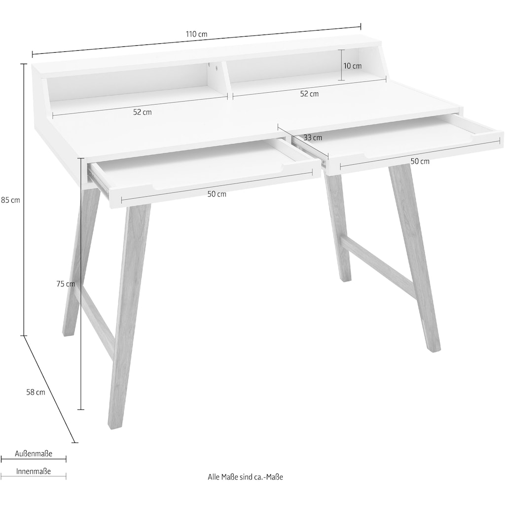 MCA furniture Schreibtisch »Tiffy«