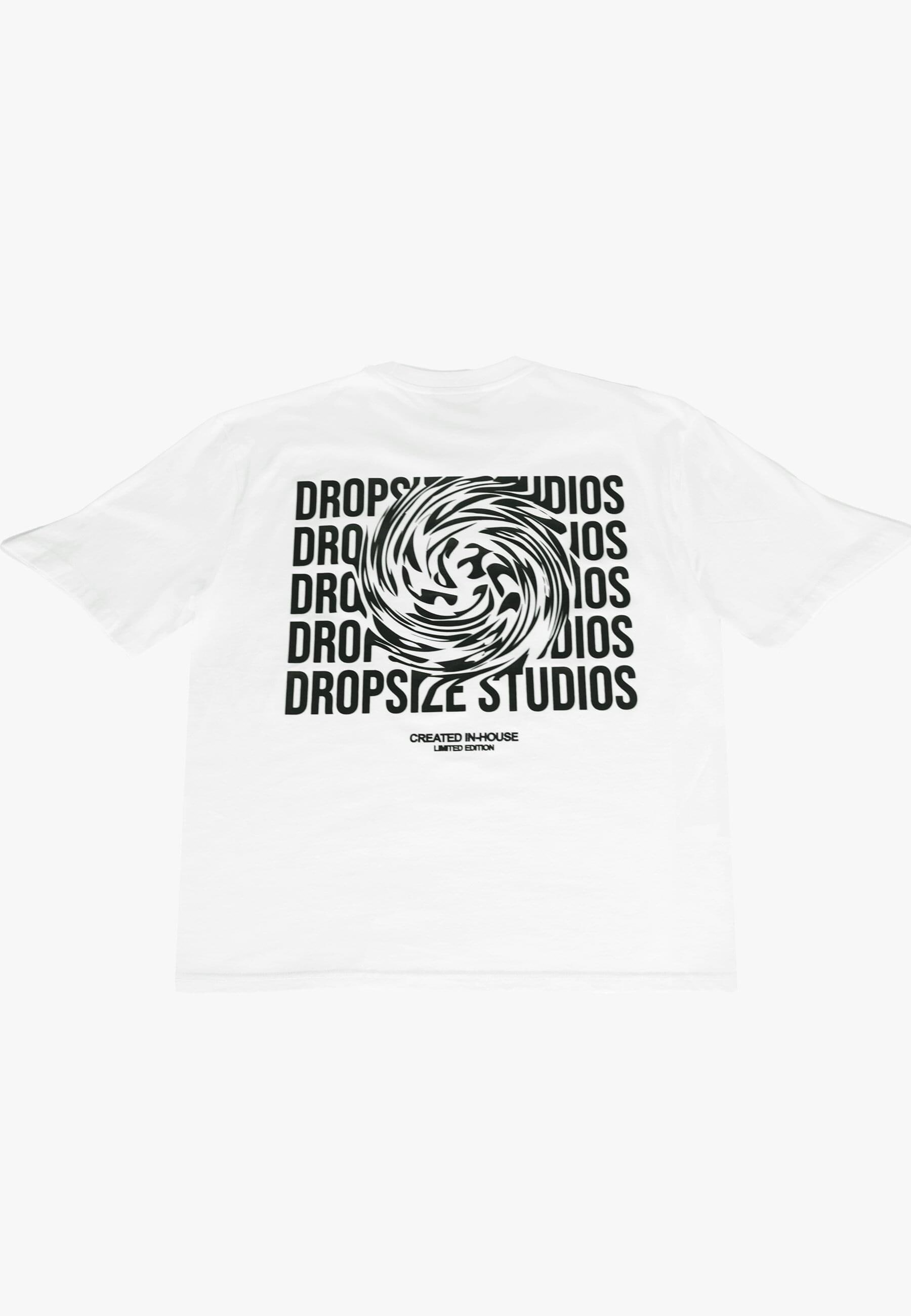 Dropsize T-Shirt »Dropsize HEAVY OVERSIZE DROPSIZE STUDIOS SWIRL T-SHIRT«, (1 tlg.)
