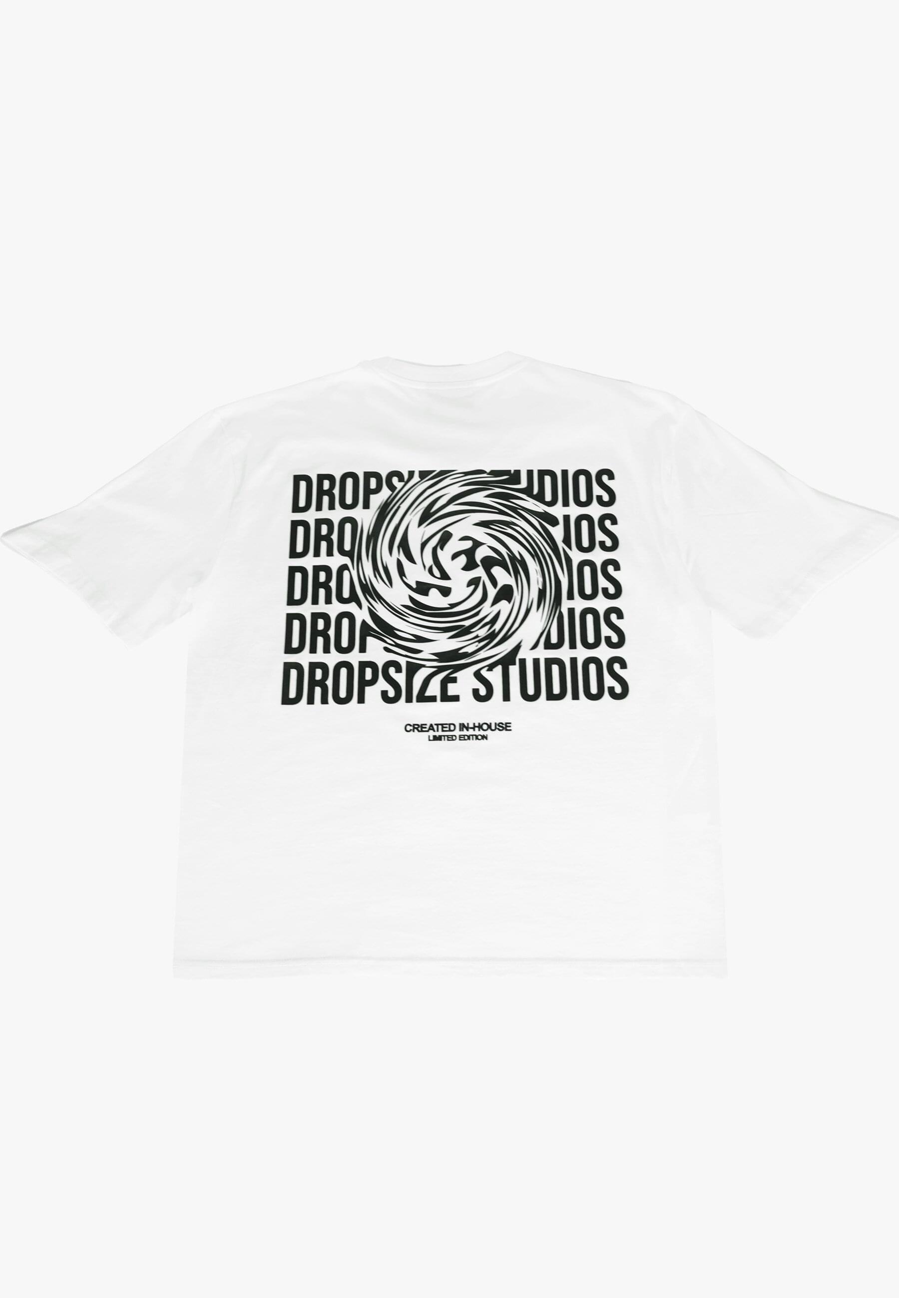 Dropsize T-Shirt "Dropsize HEAVY OVERSIZE DROPSIZE STUDIOS SWIRL T-SHIRT", günstig online kaufen