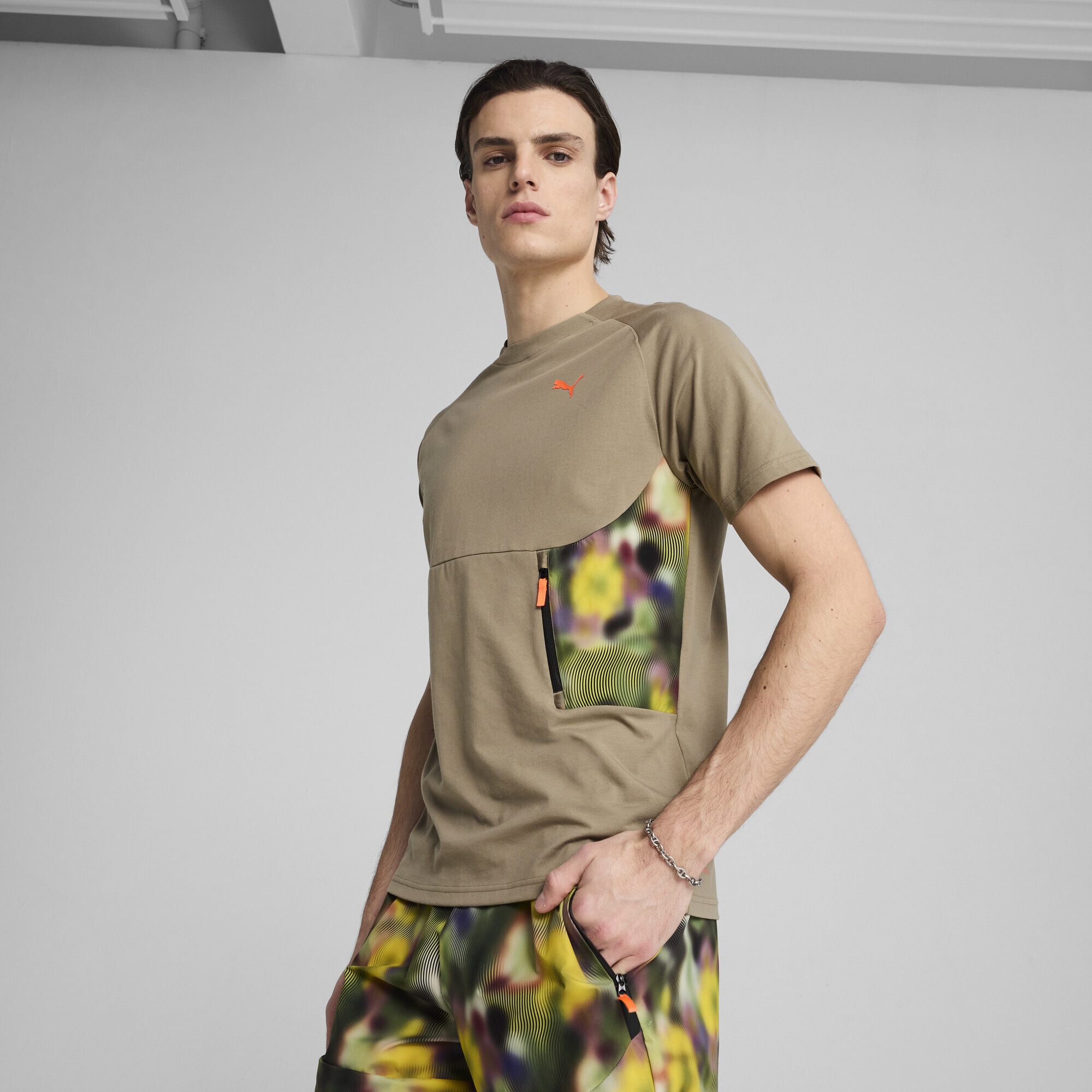 PUMA T-Shirt »HOOPS X PUMATECH Graphic T-Shirt Herren«