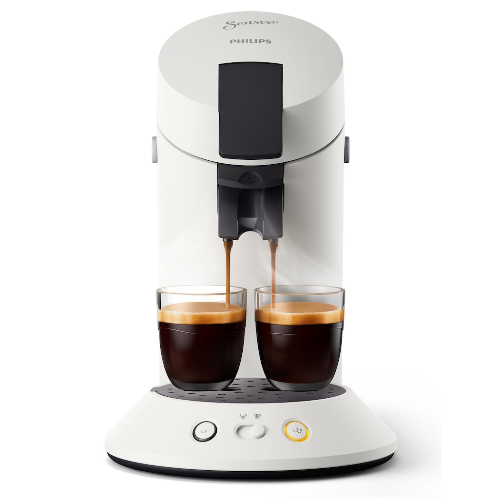 Philips Senseo Kaffeepadmaschine »Original Plus CSA210/10, aus 80% recyceltem Plastik«