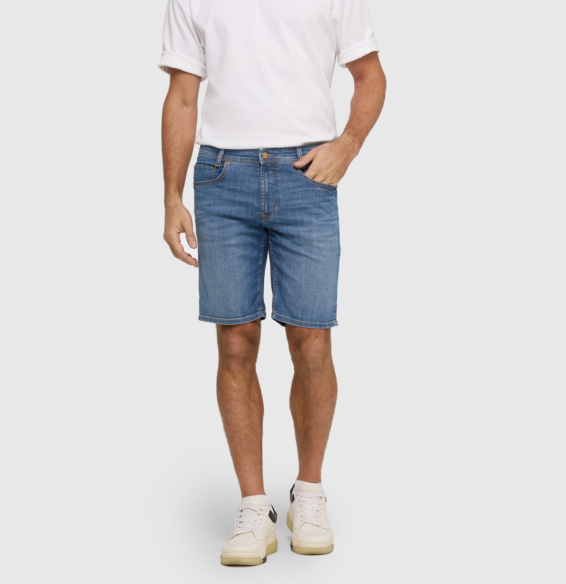 MAC Jeansbermudas »Arne« im 5-Pocket-Style mit Stretch