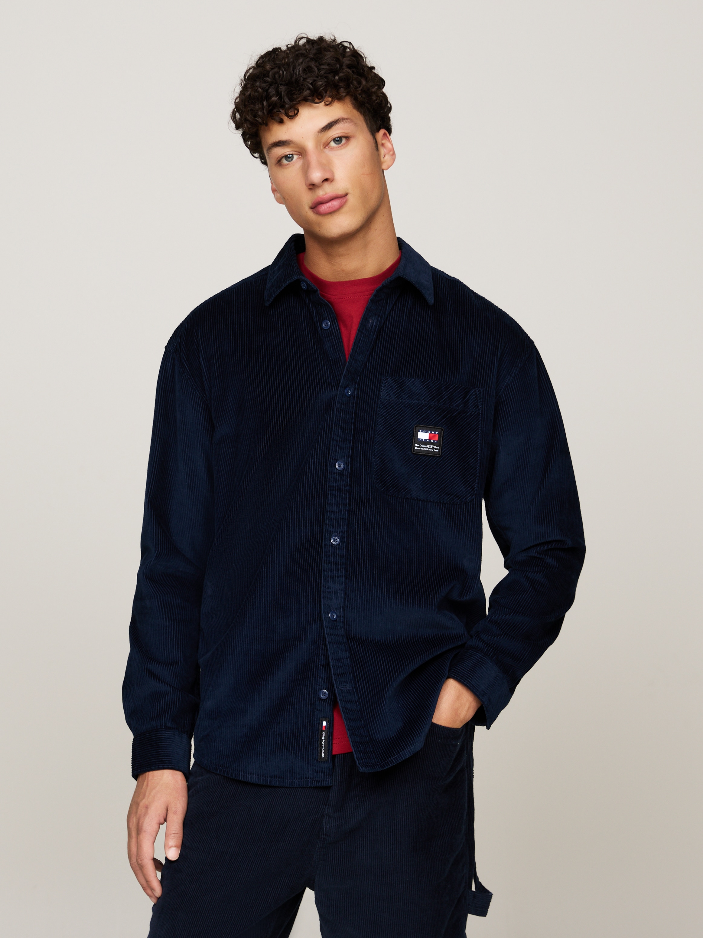 Tommy Jeans Langarmhemd "TJM RLX CHNKY CORDUROY SHIRT EXT", aus Cord günstig online kaufen