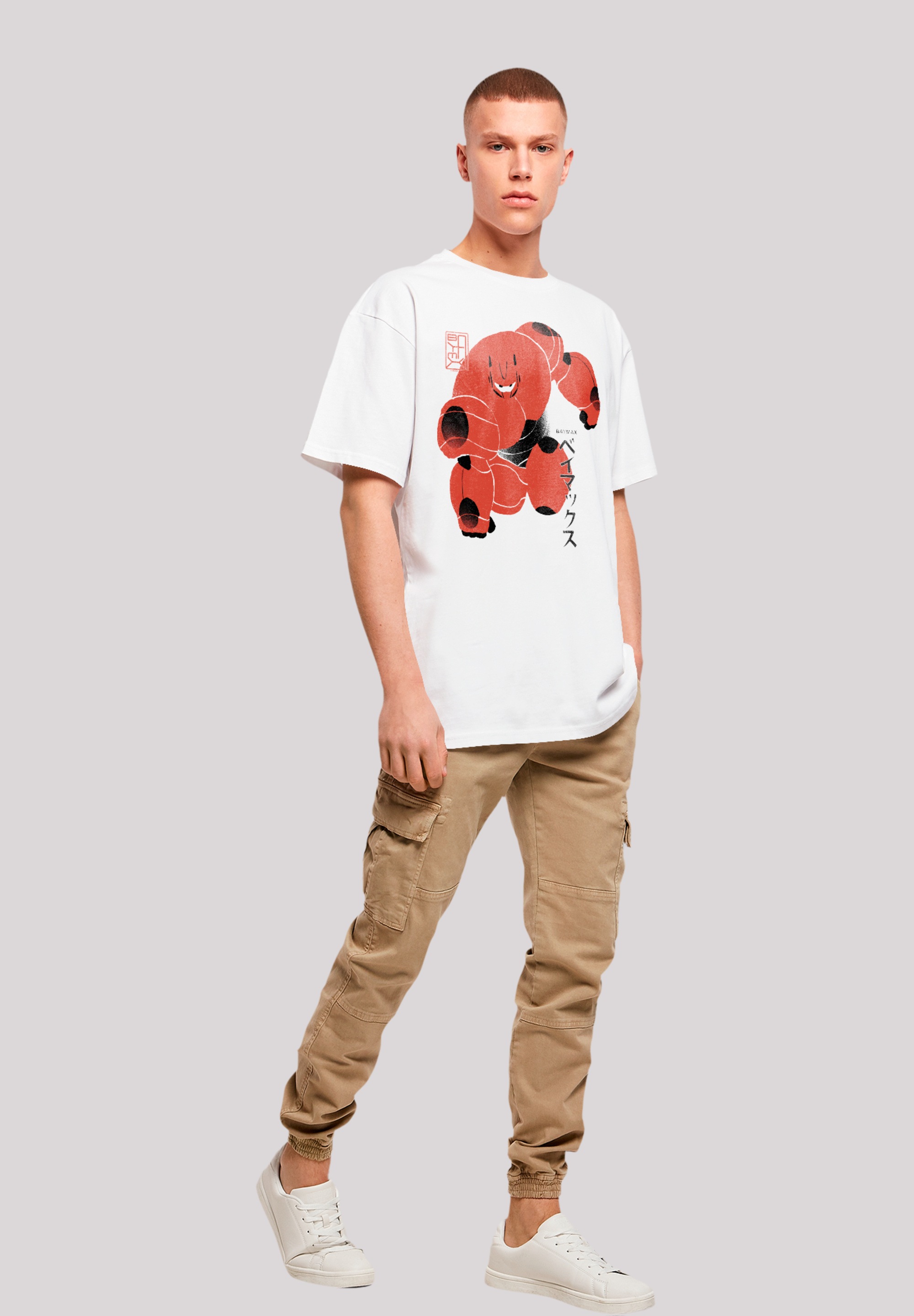 F4NT4STIC T-Shirt »Big Hero 6 Baymax Suite Pose«, Premium Qualität