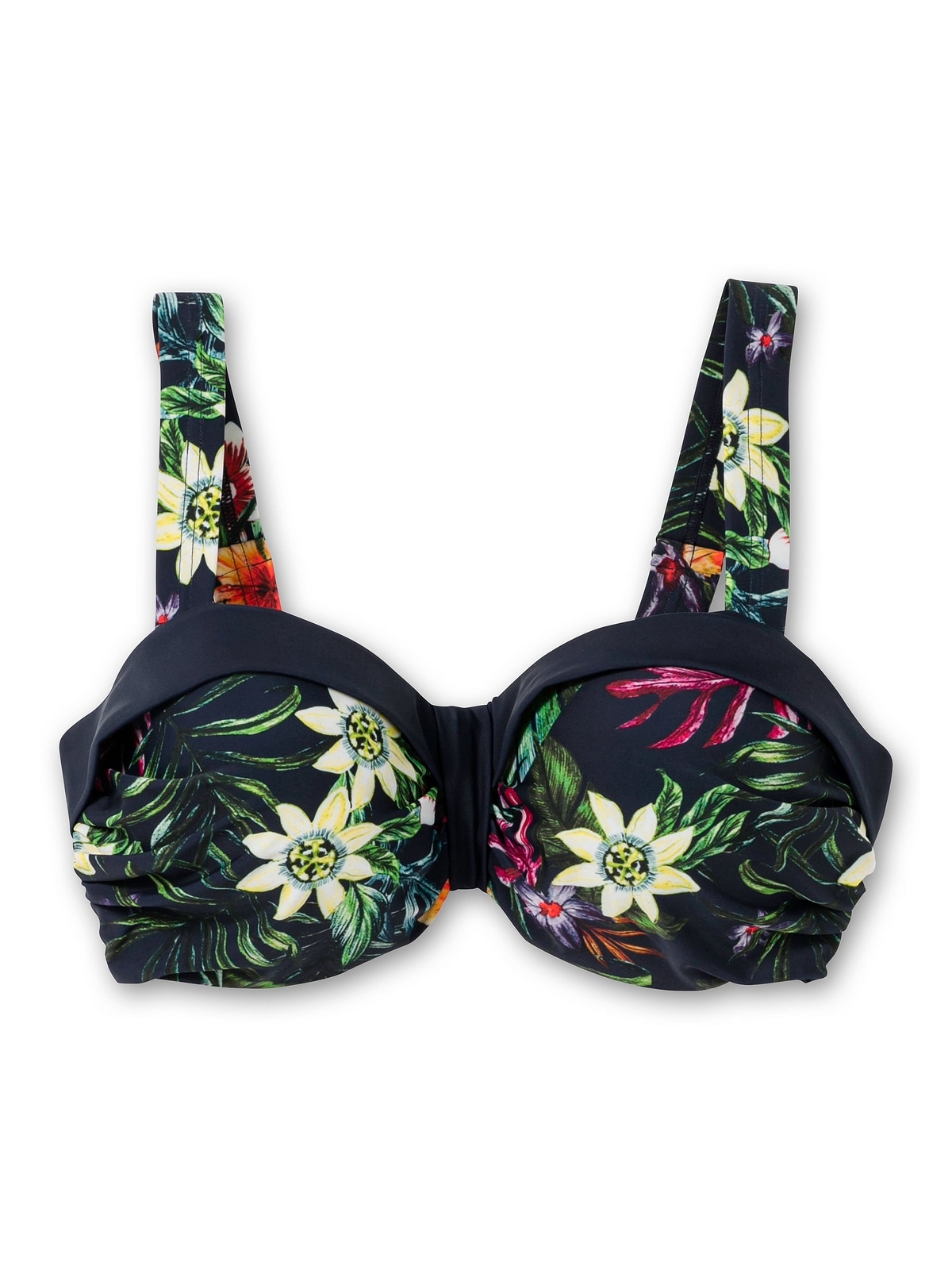 sheego by Joe Browns Bandeau-Bikini-Top »Große Größen«, mit verstellbaren, abnehmbaren Trägern