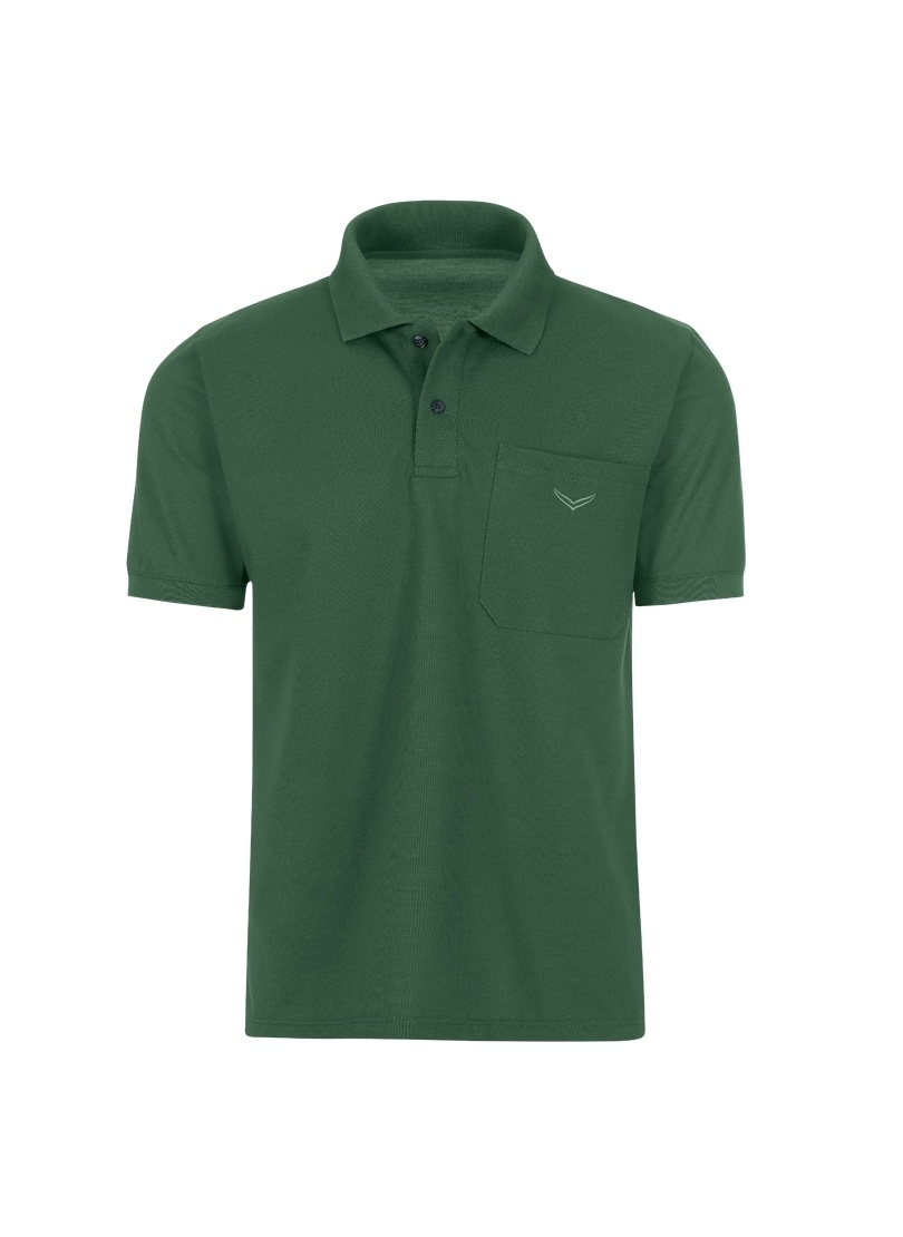 Trigema Poloshirt "TRIGEMA Polohemd mit Brusttasche" 1 Stk. tlg. günstig online kaufen