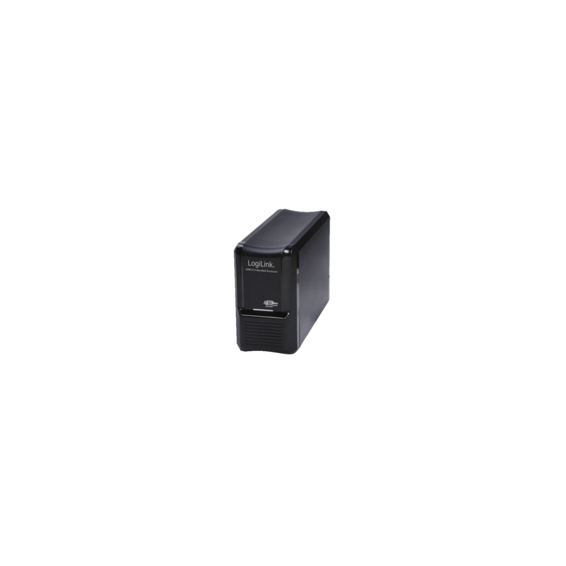 LogiLink HDD-Festplatte »USB 3.0 2-Bay RAID-Gehäuse für 2x 3,5" SATA III HDD«, 3,5 Zoll, Anschluss USB 3.0