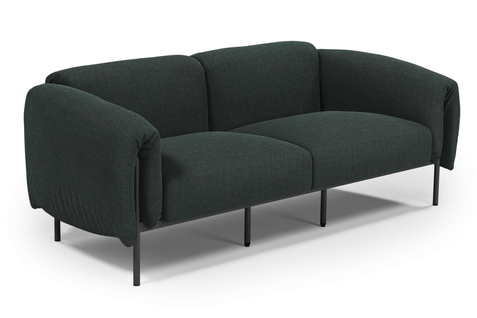 andas 2-Sitzer »Lumi«, Outdoor Gartensofa, wetterfeste Materialien, Breite 186 cm
