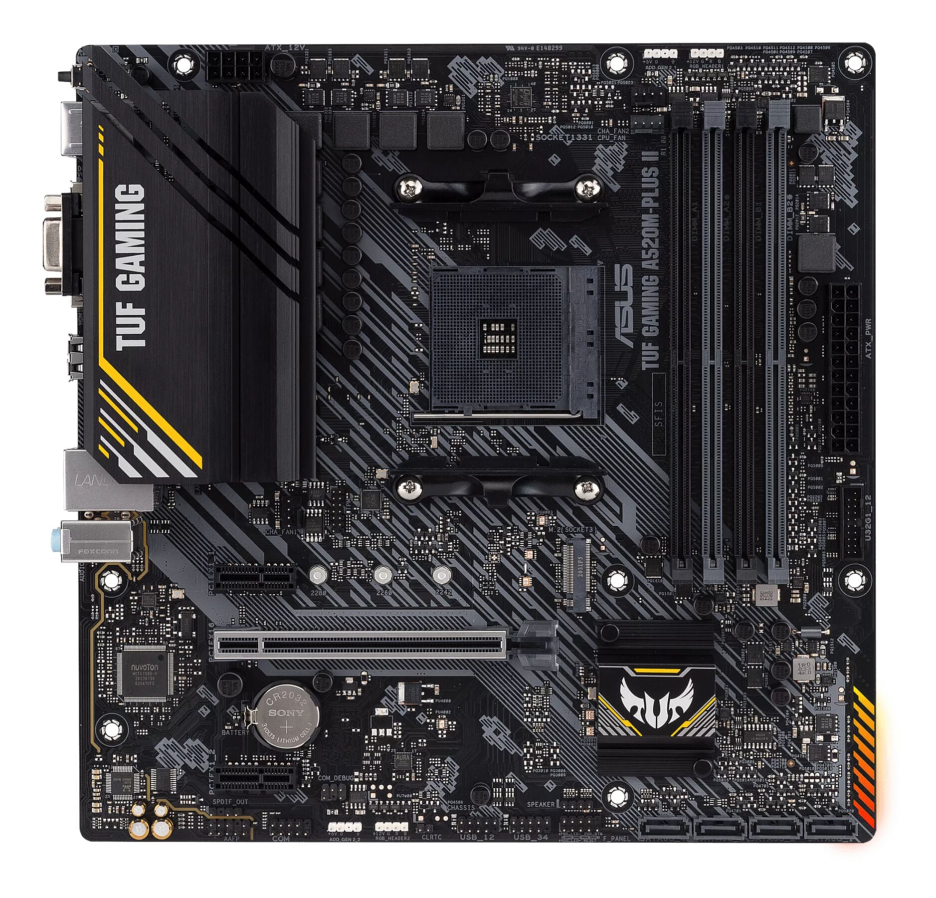 Asus Mainboard »TUF GAMING A520M-PLUS II«