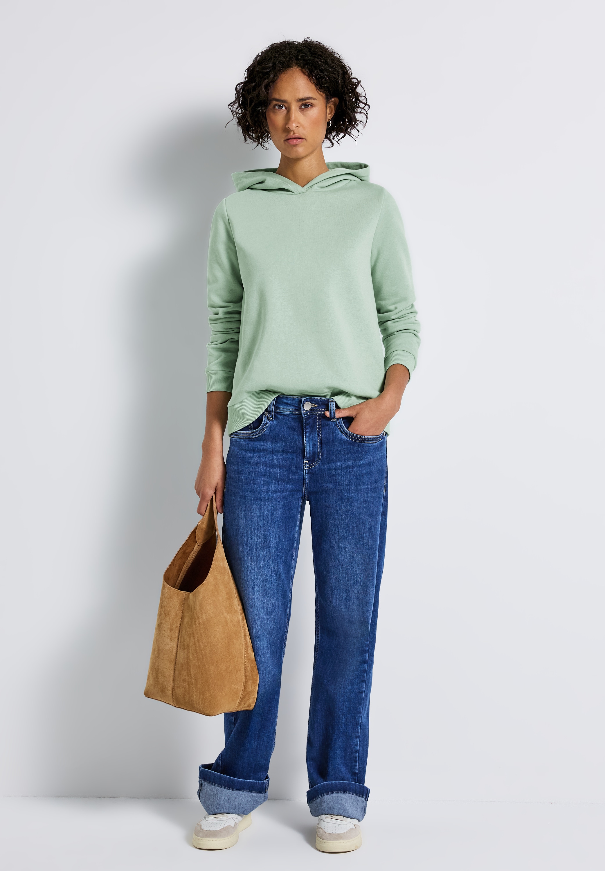 STREET ONE Sweatshirt, mit Kapuze