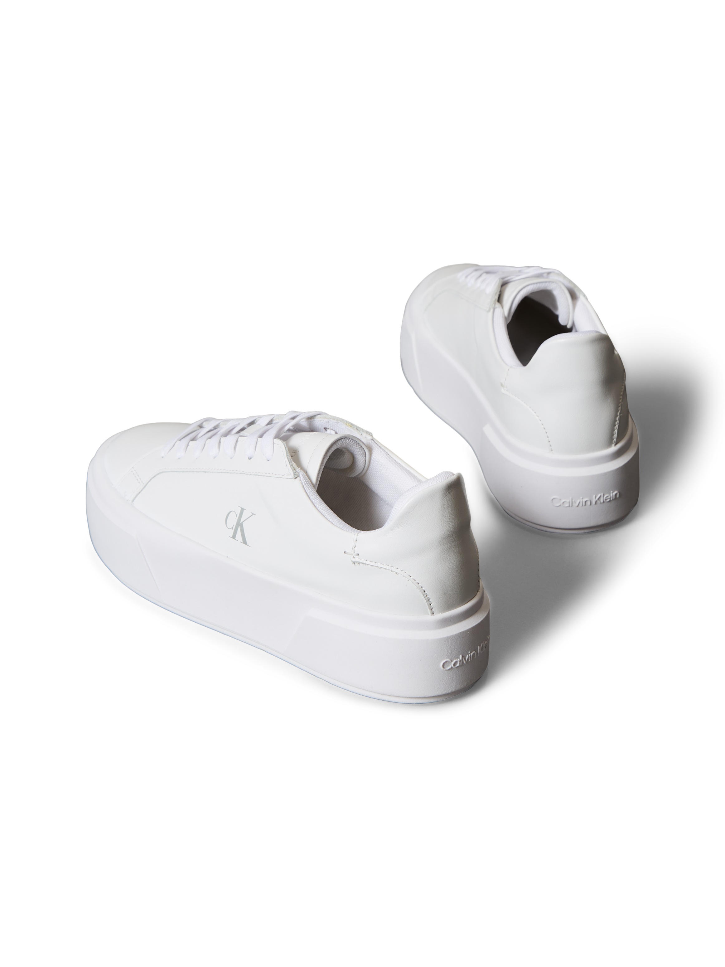 Calvin Klein Jeans Plateausneaker "FLATFORM LACE UP LTH MG" günstig online kaufen