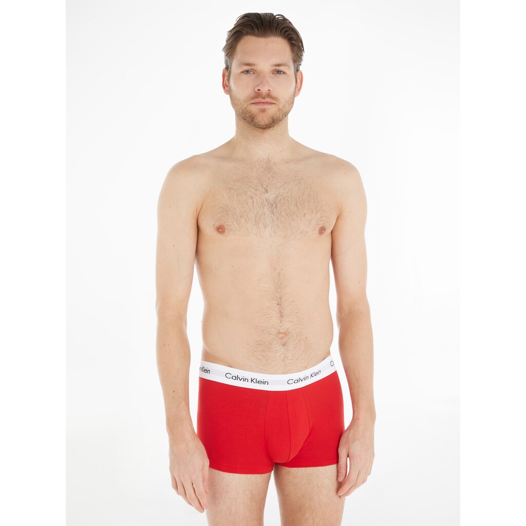 Calvin Klein Underwear Hipster, (3 St.), mit weißem Webbund