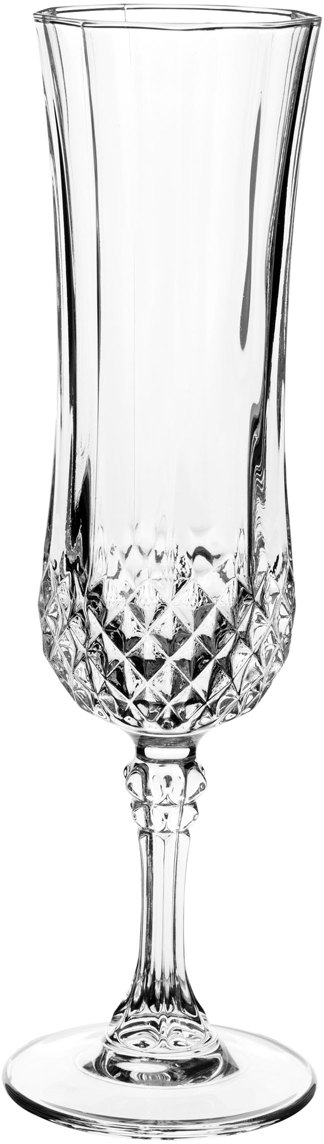 ECLAT Sektglas »Longchamp«, (Set, 6 tlg., 6 Sektgläser), 6-teilig, 140 ml, Made in France