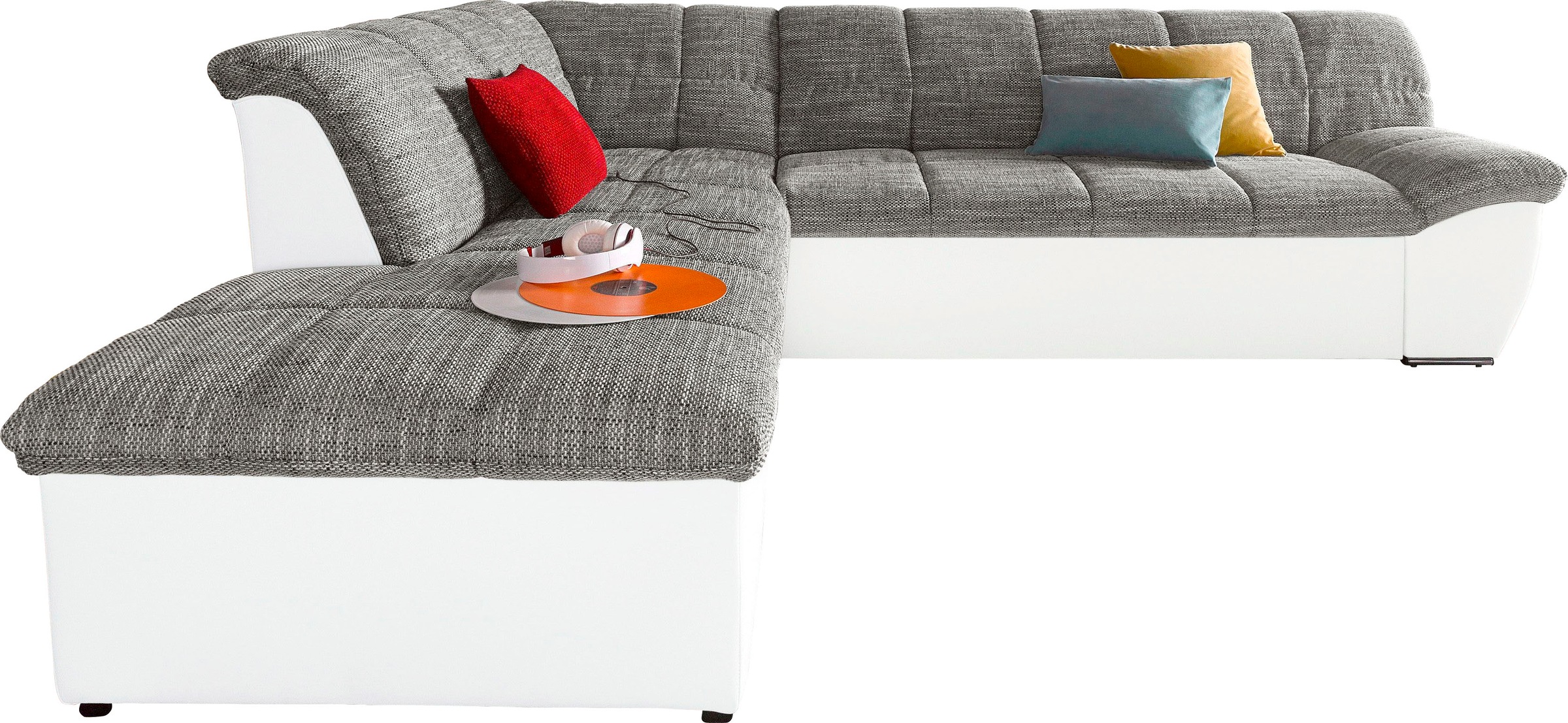DOMO collection Ecksofa "Splash, aktuelle Sitz- und Rückensteppung, Materia günstig online kaufen