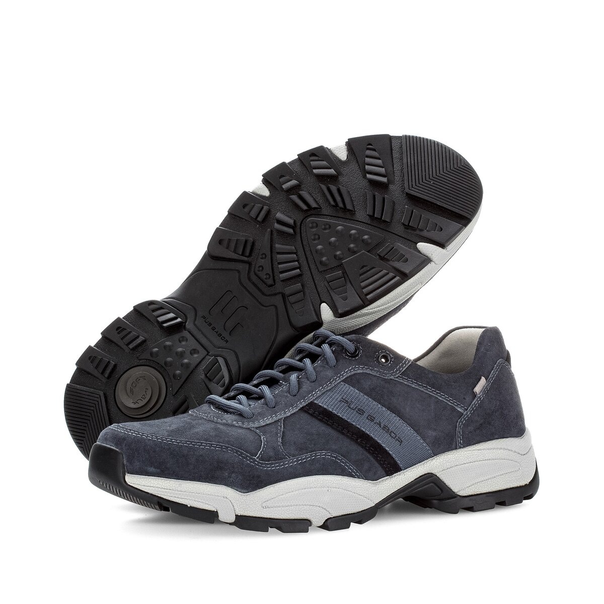 Sneaker GABOR "Sneaker low", Herren, Gr. 39, blau, Schuhe Sneaker 3