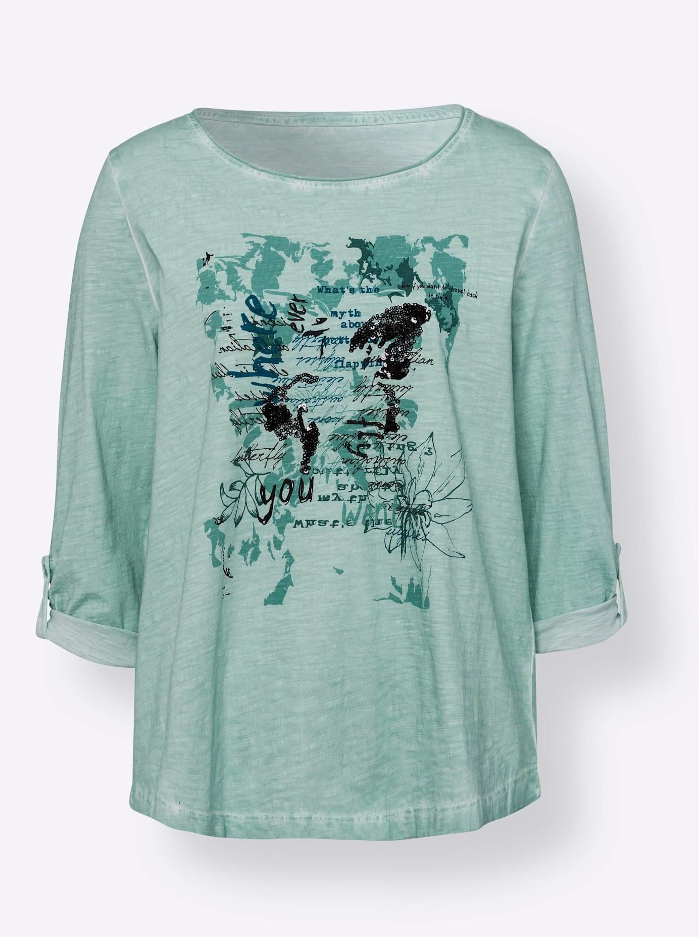 heine 3/4-Arm-Shirt »Shirt«, (1 tlg.)