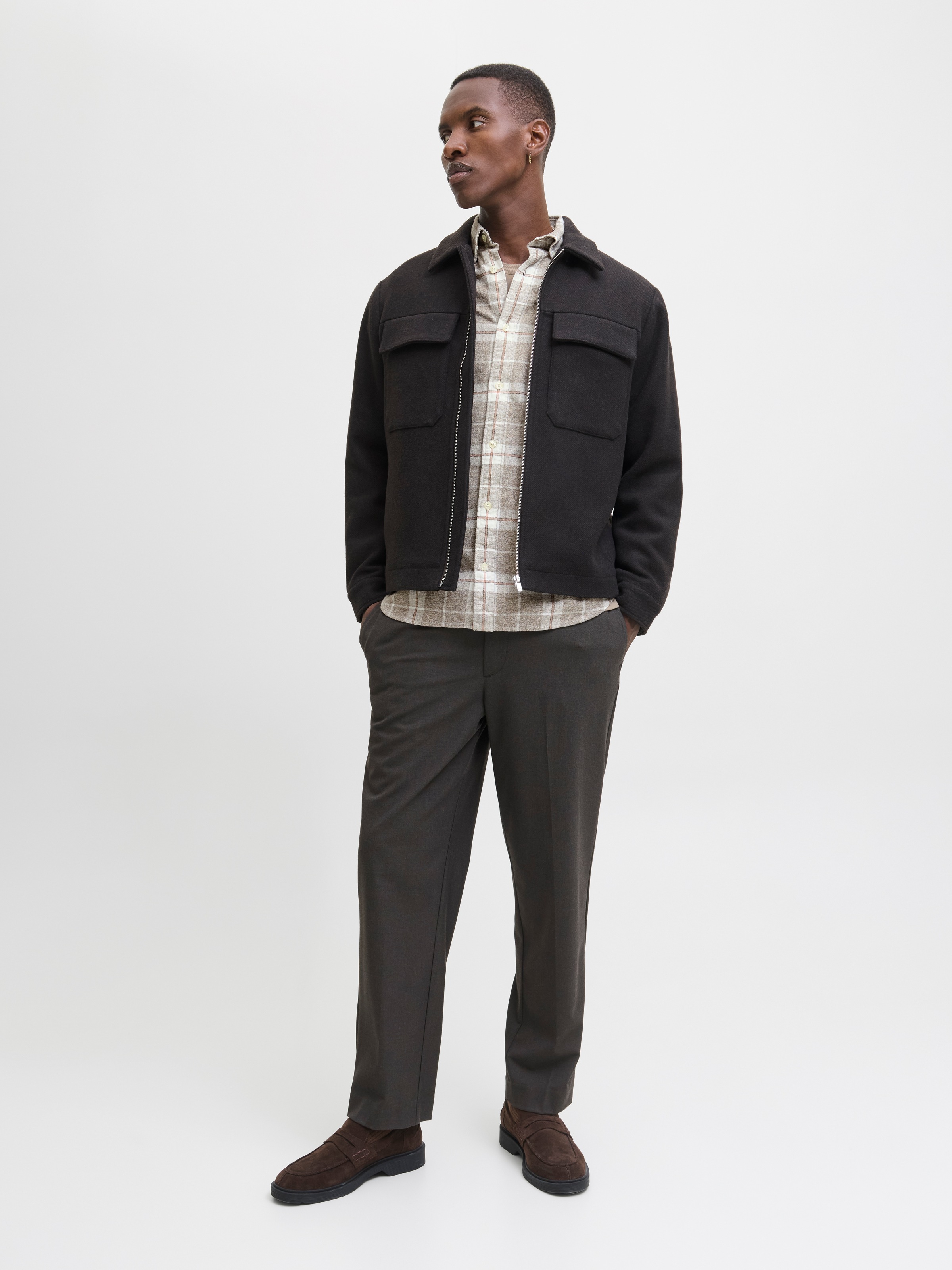 Jack & Jones Langarmhemd »JPRBLUBROOK CHECK L/S SHIRT SN«